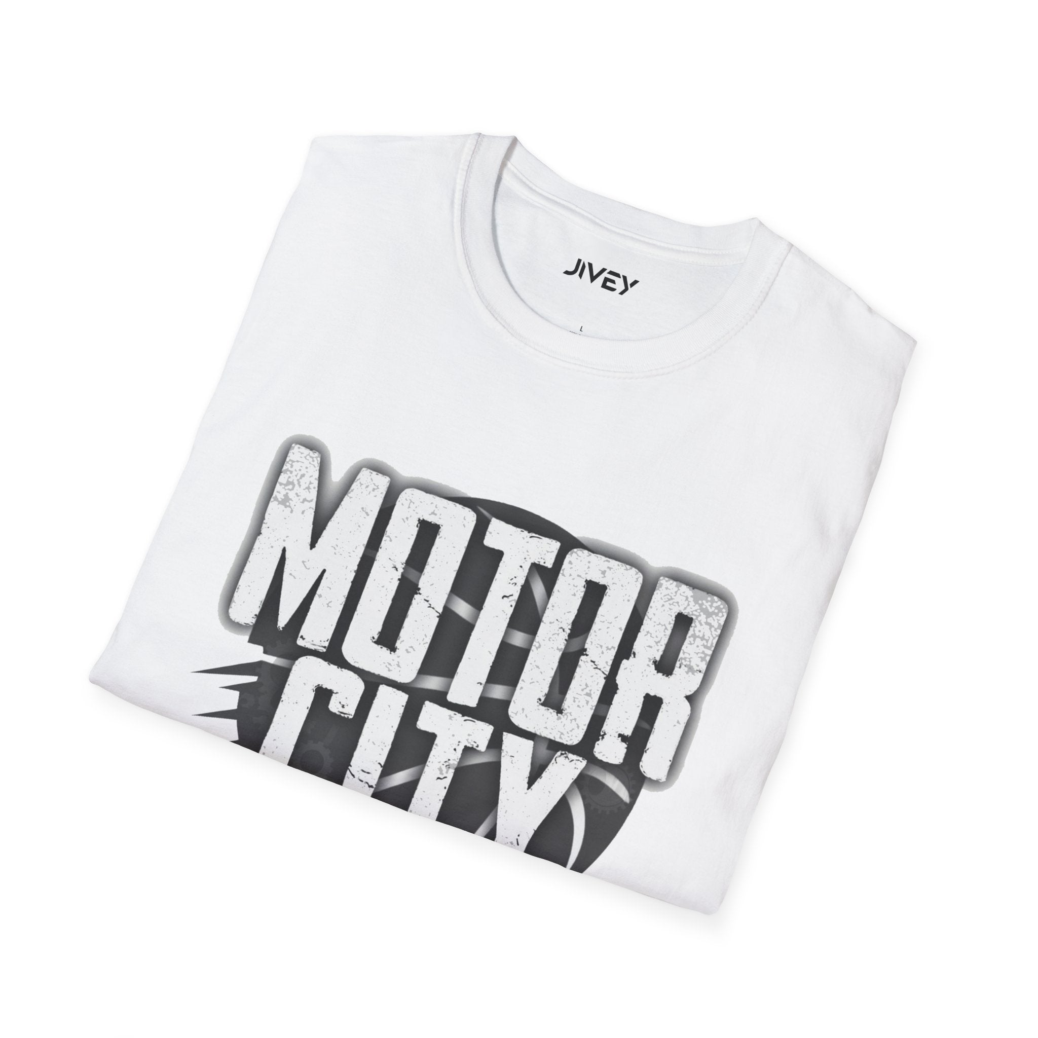 Motor City Basketball whiteTee
