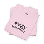 JIVEY Essentials Unisex Heavy Cotton Durable Washable Tee