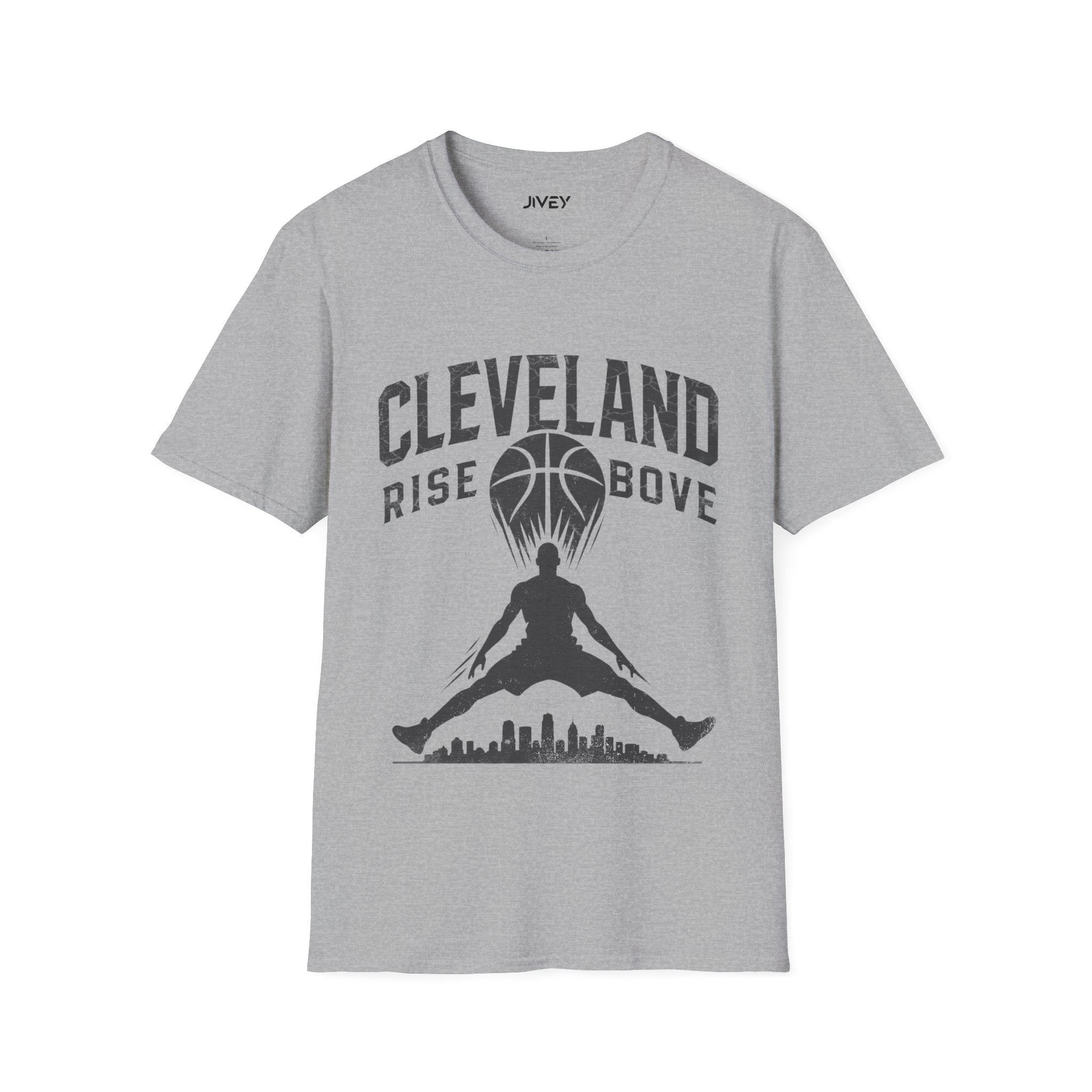 Cleveland Rise Above Tee  Grey