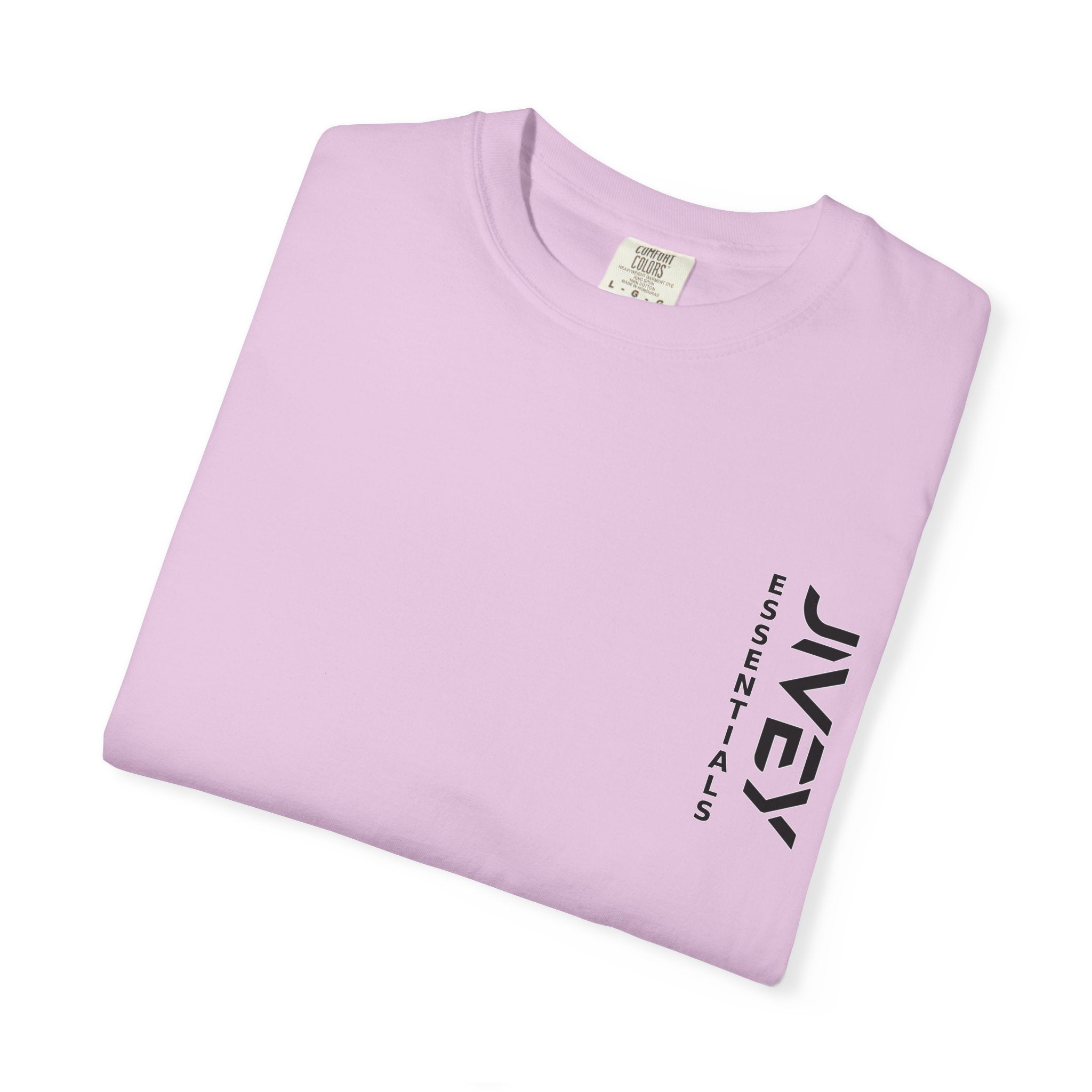 JIVEY Essentials Unisex Garment-Dyed Durable Ring-spun Cotton T-shirt