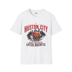 Huston City Catch buckets white Tee