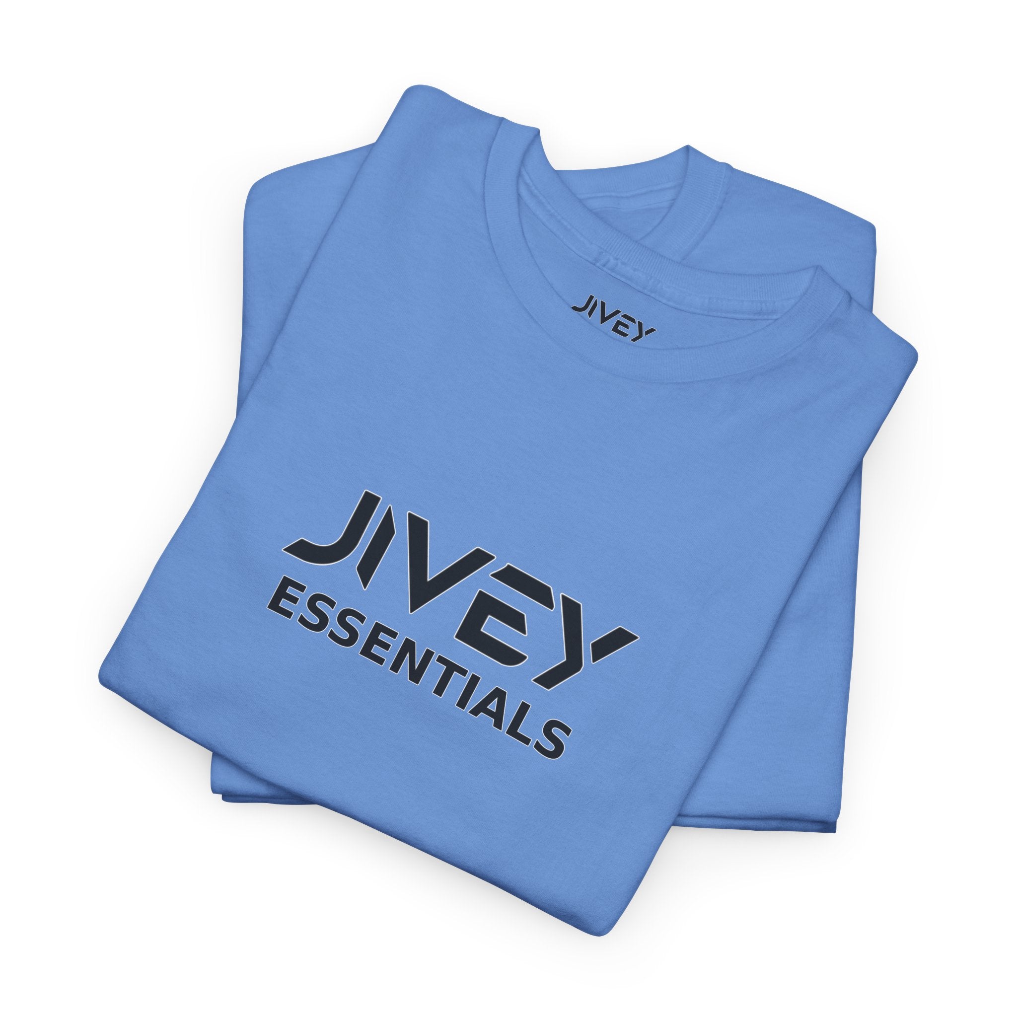 JIVEY Essentials Unisex Heavy Cotton Durable Washable Tee
