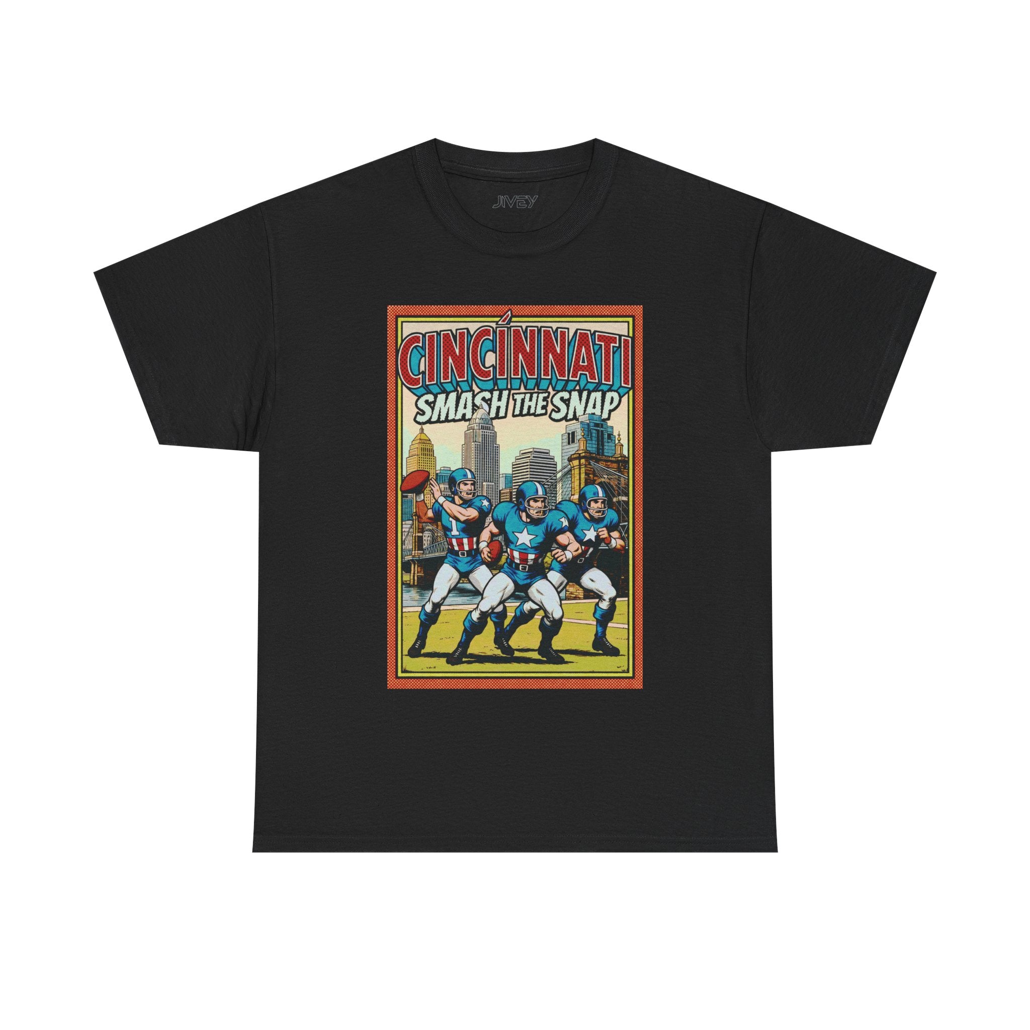Cincinnati Smash Comic  Football T-shirt
