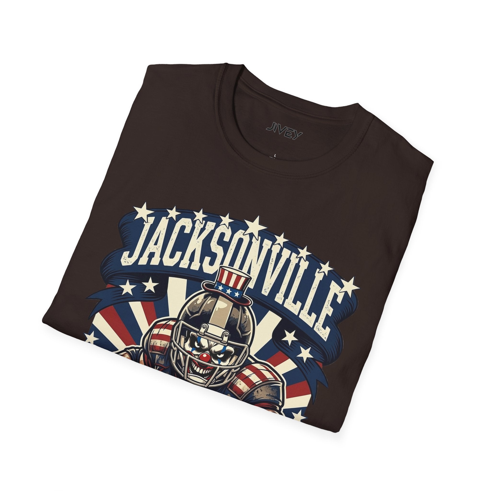 Jacksonville Hustle Football Dark Tones Tee