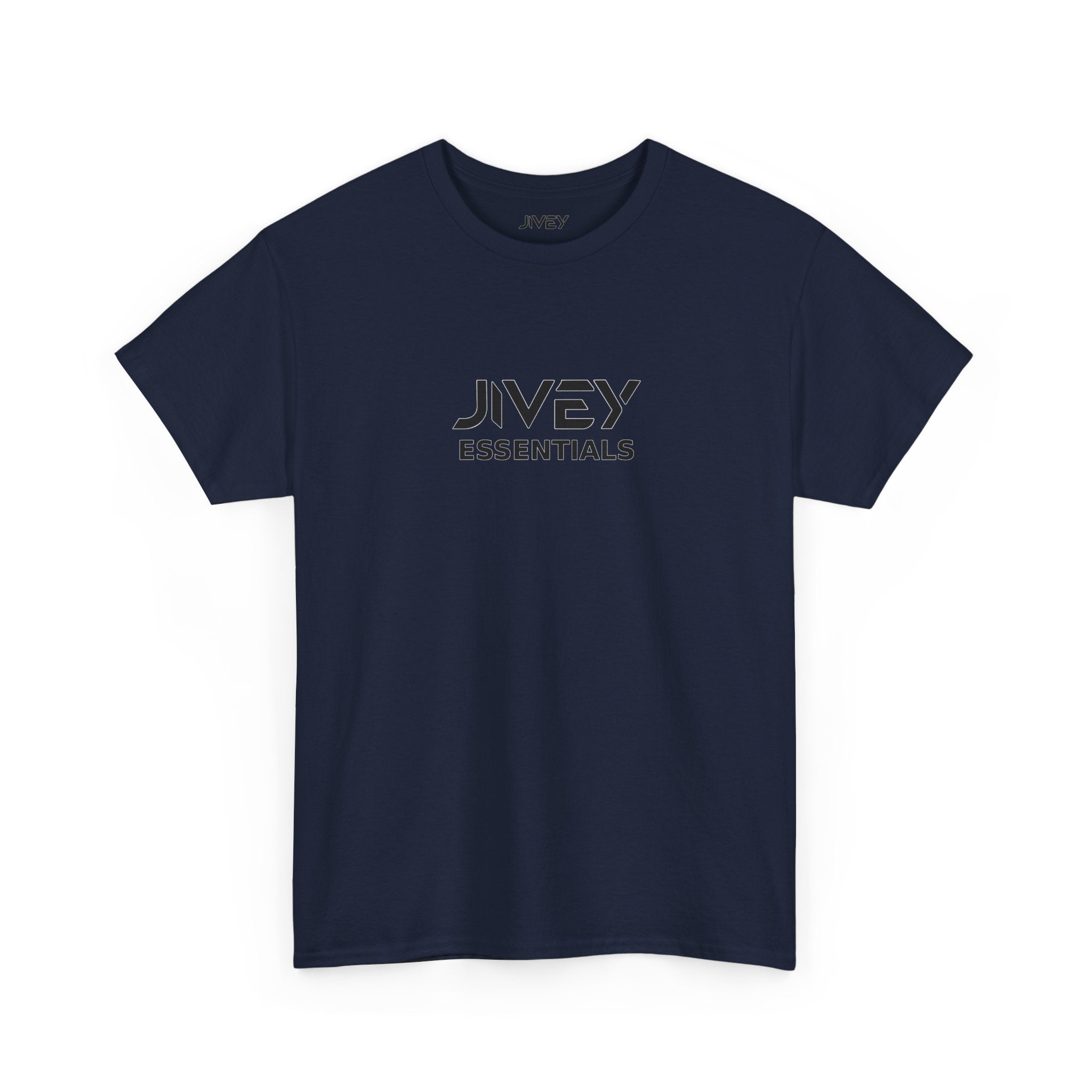 JIVEY Essentials Unisex Heavy Cotton Durable Washable Tee