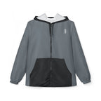 JIVEY Essentials Unisex Light-fabric Windbreaker Steel Grey Jacket