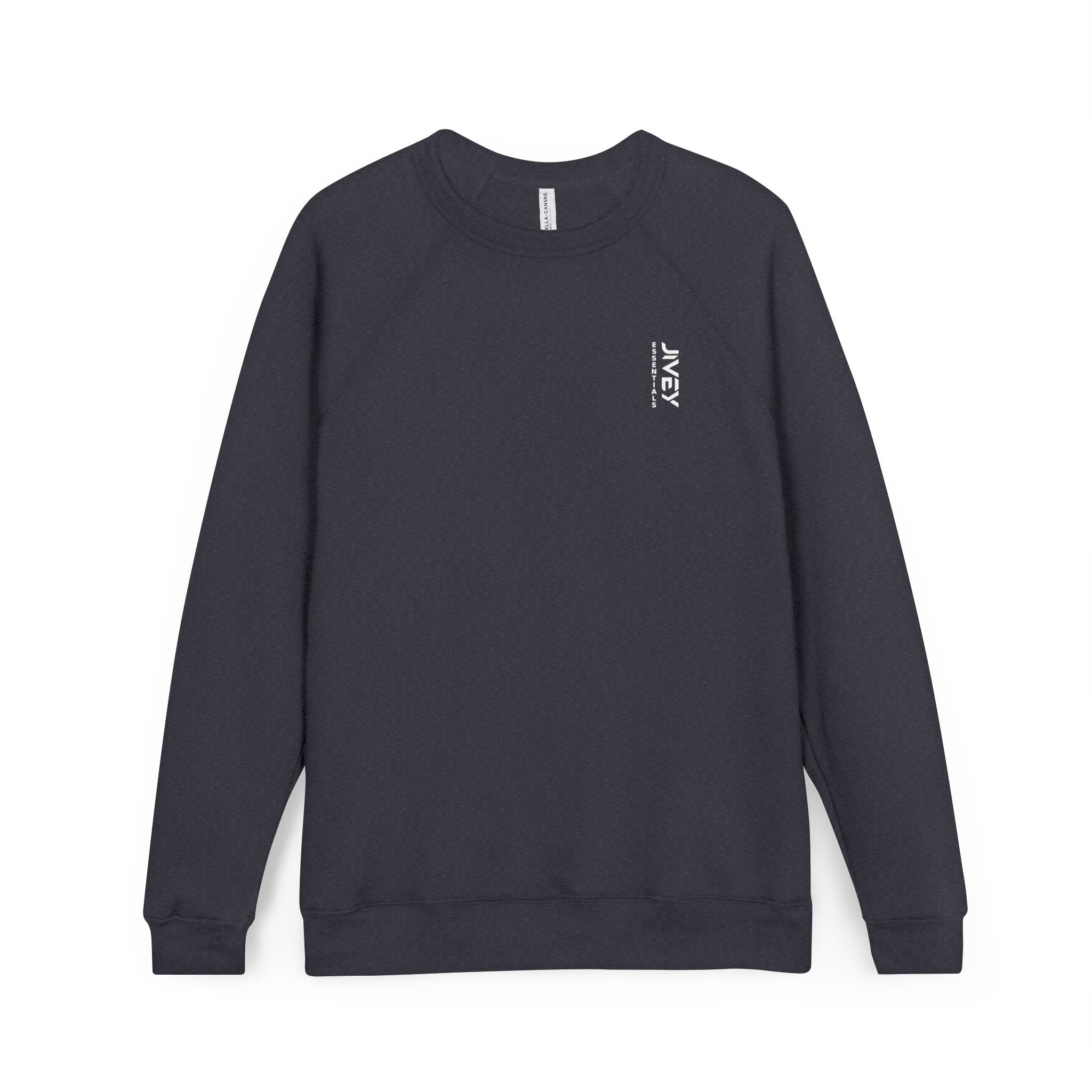 JIVEY Essentials Unisex Sponge Fleece Raglan Cotton Sweatshirt
