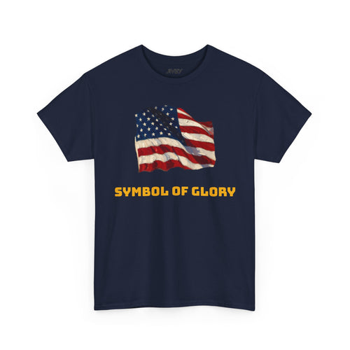 Flag and Old Glory Unisex Heavy Cotton Tee