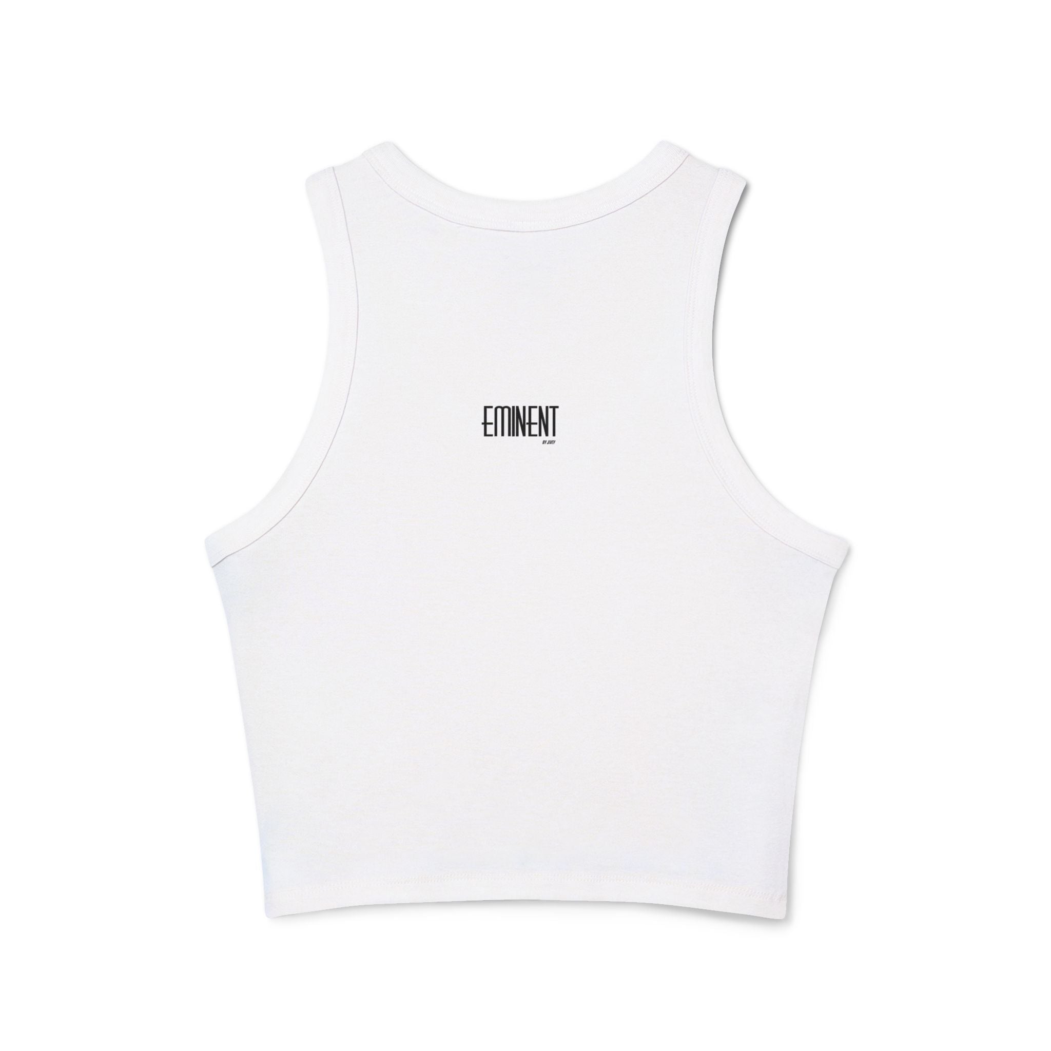 JIVEY Eminent Women's Light-fabric Micro Rib Racer Tank Top