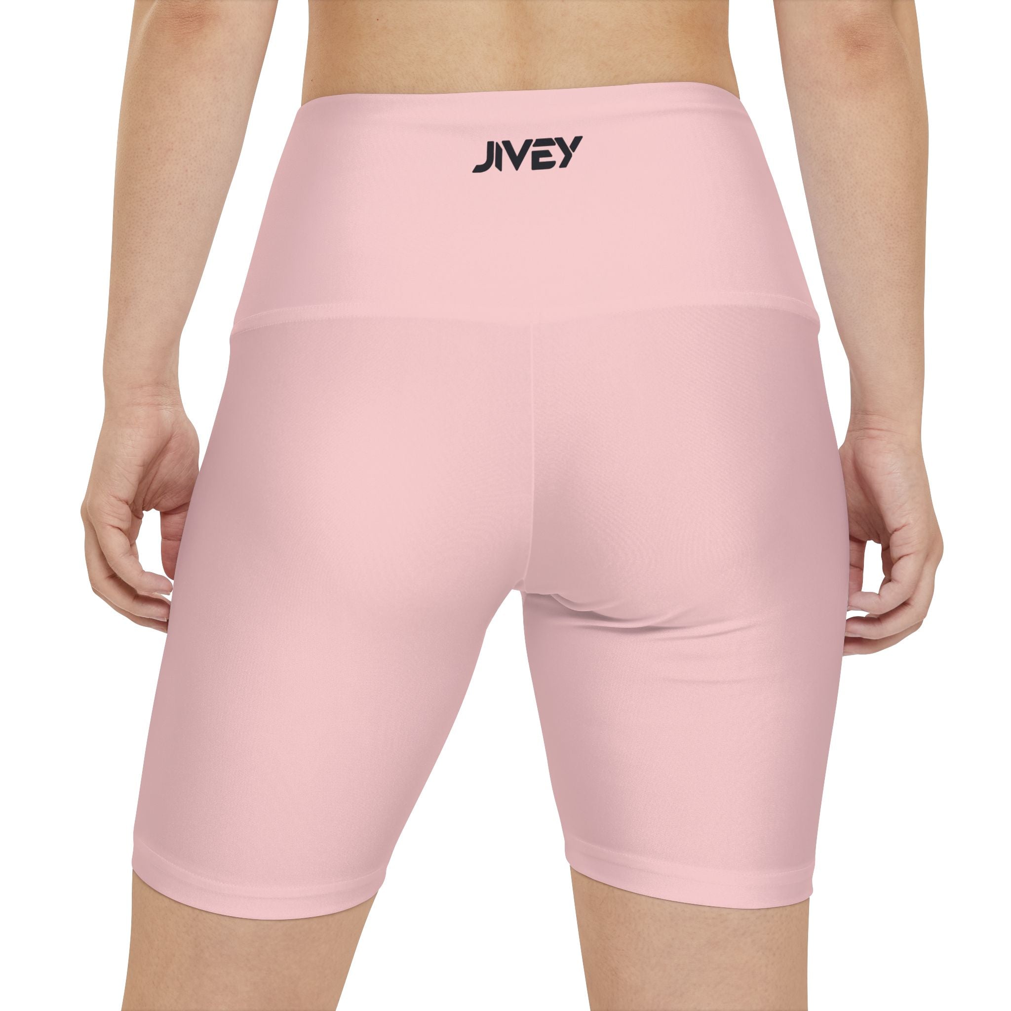 JIVEY Essentials Women's Comfy-fit Light Rose Workout Shorts