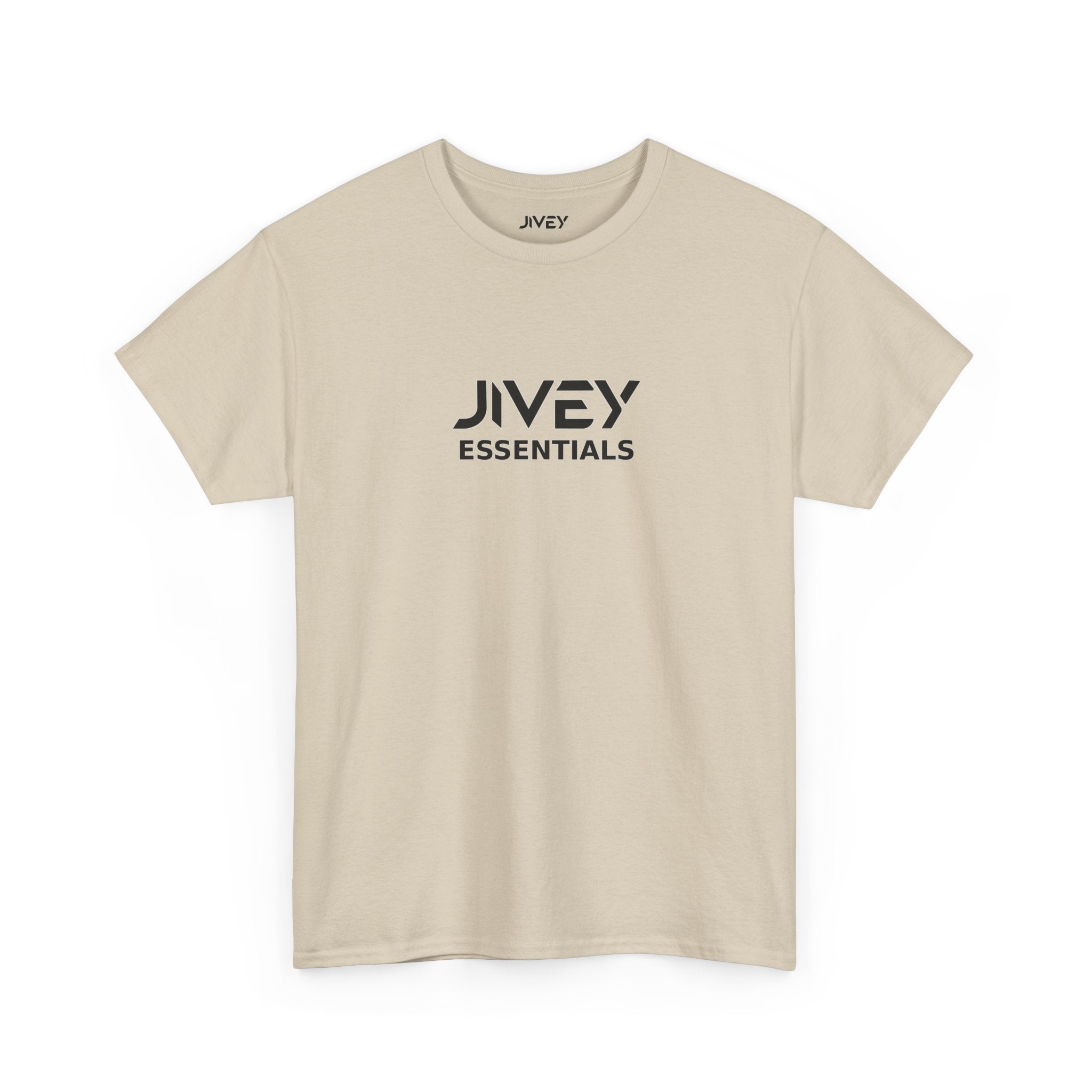 JIVEY Essentials Unisex Heavy Cotton Durable Washable Tee