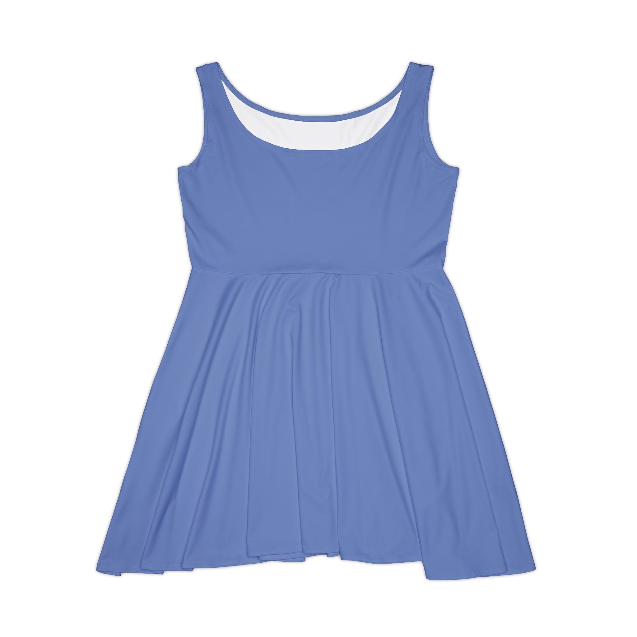JIVEY Eminent Mid-length Comfy Light Blue Skater Dress