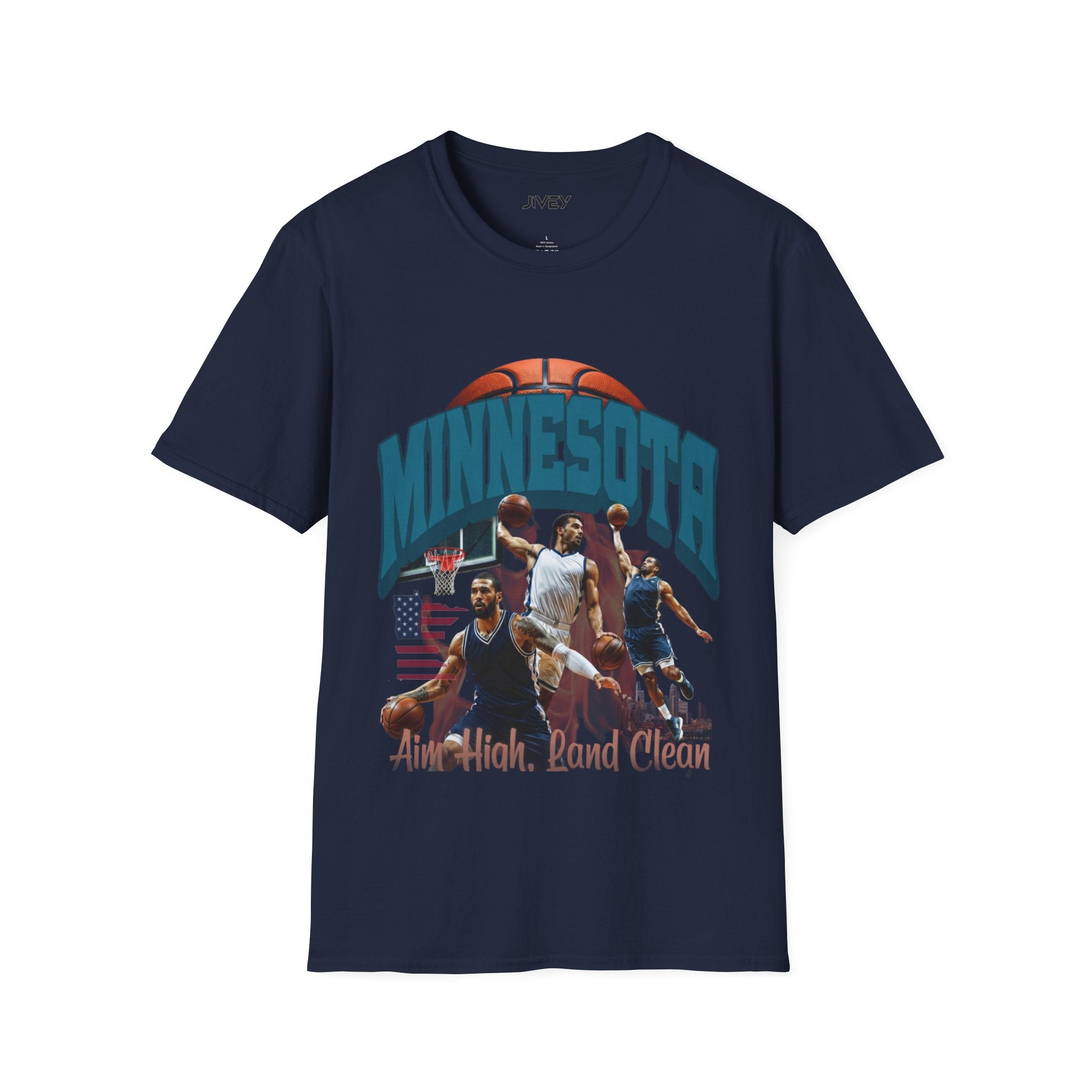 Minnesota Aim High Basketball Tee