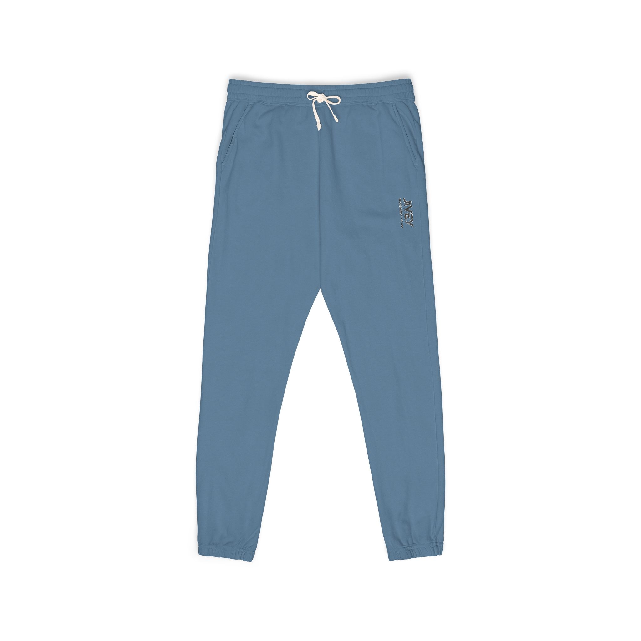 JIVEY Essentials Unisex Garment-Dyed Fleece Cotton Sweatpants