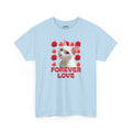 Forever Loved Cats Dry Paint Heavy Cotton Tee