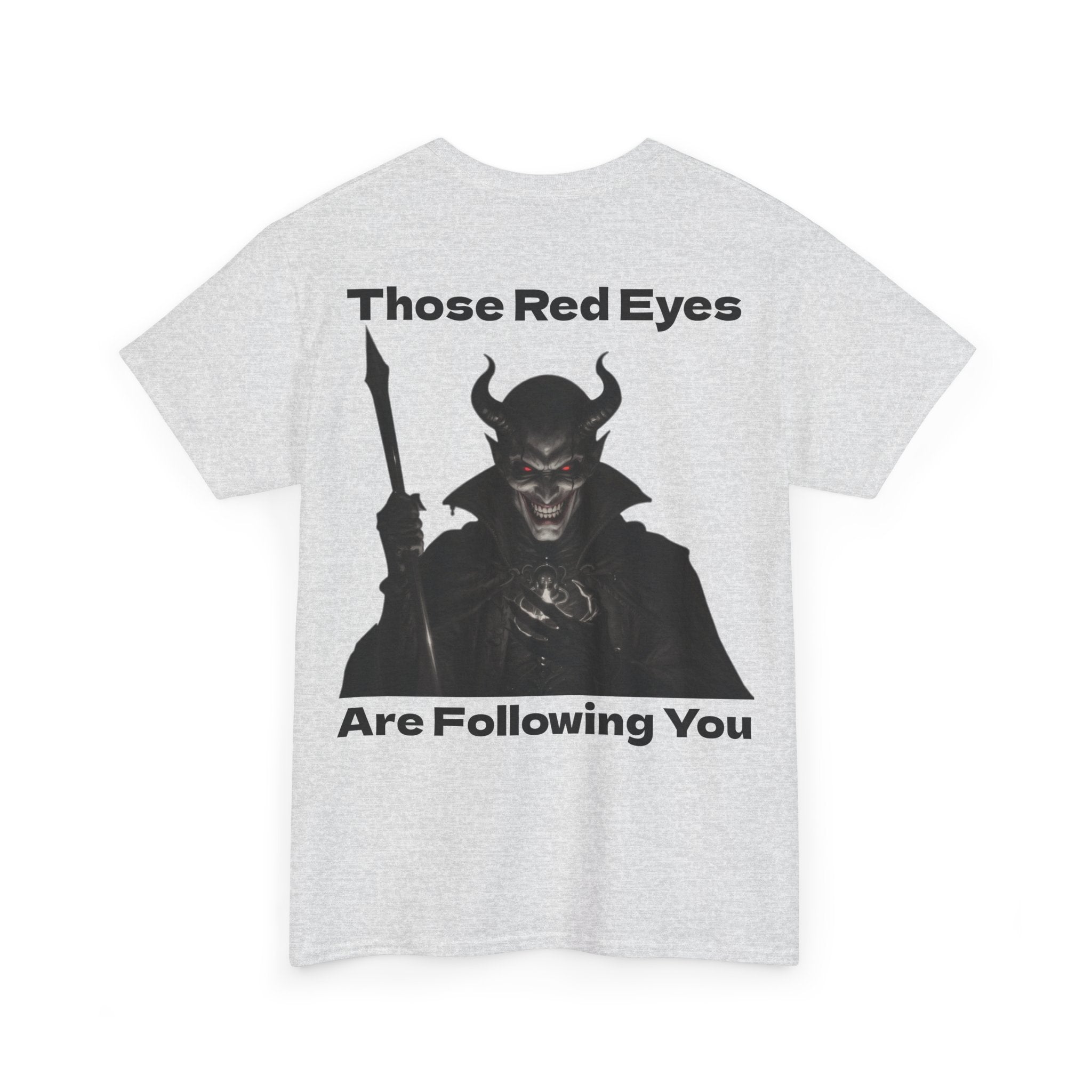 Devil in the Shadow Heavy Cotton Full Back Print Tee
