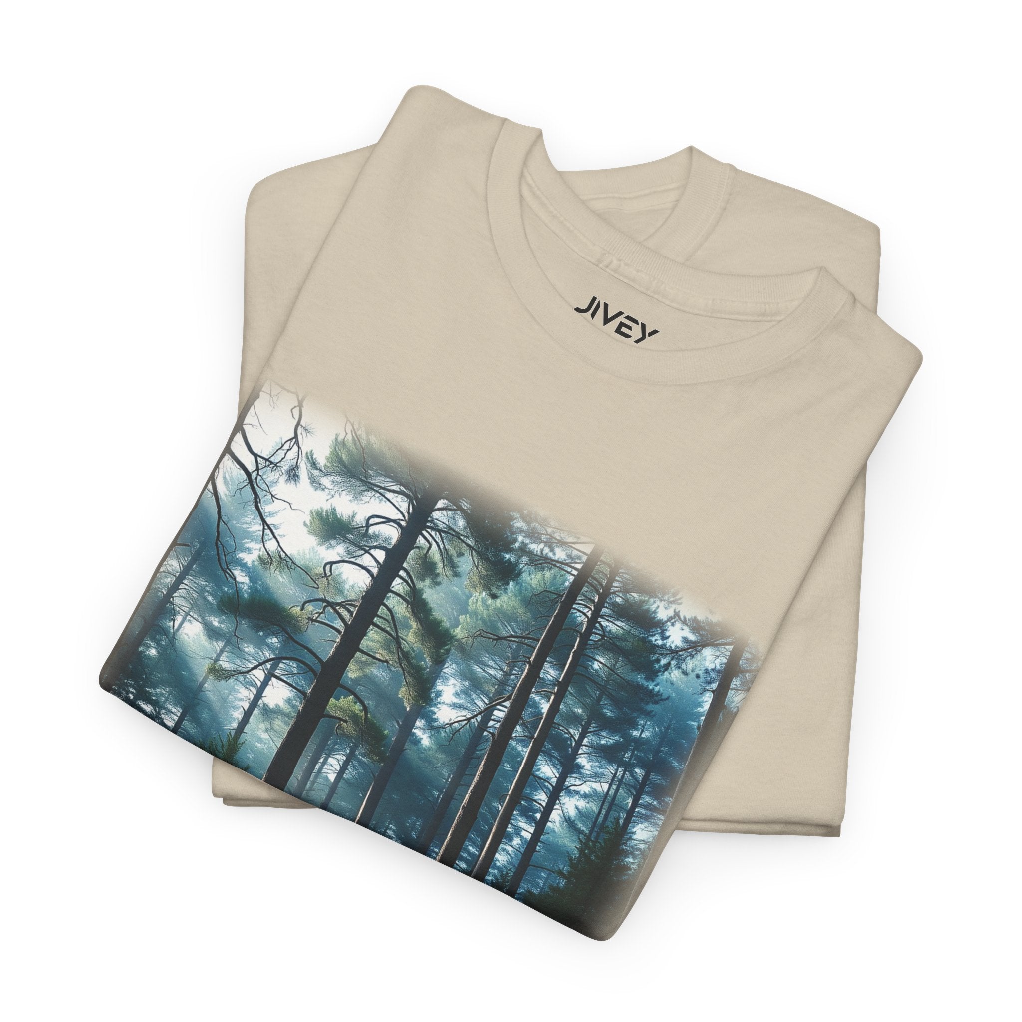 Boreal Forest Canadian Identity Unisex Heavy Cotton Tee