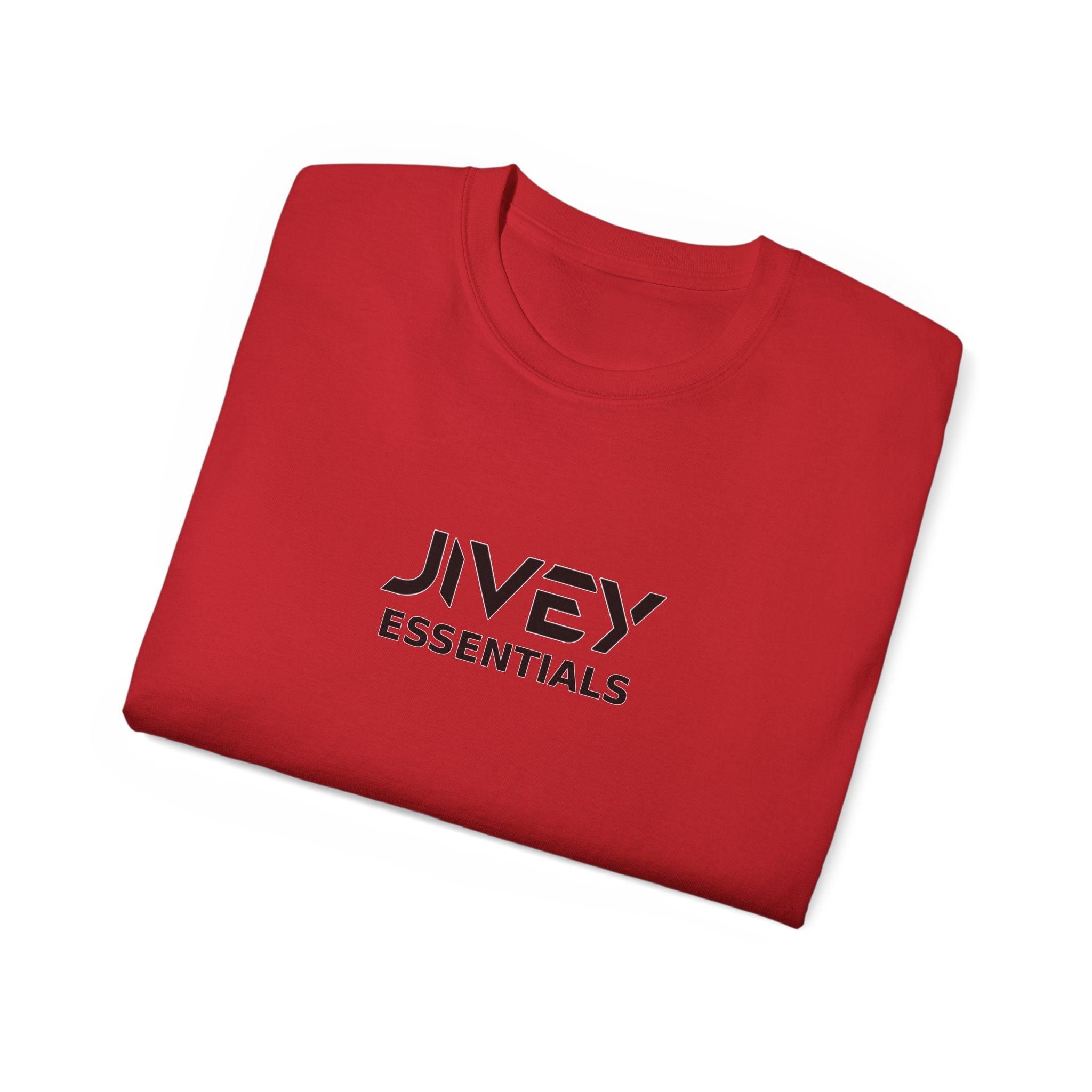 JIVEY Essentials Unisex Ultra Cotton Breathable Tee