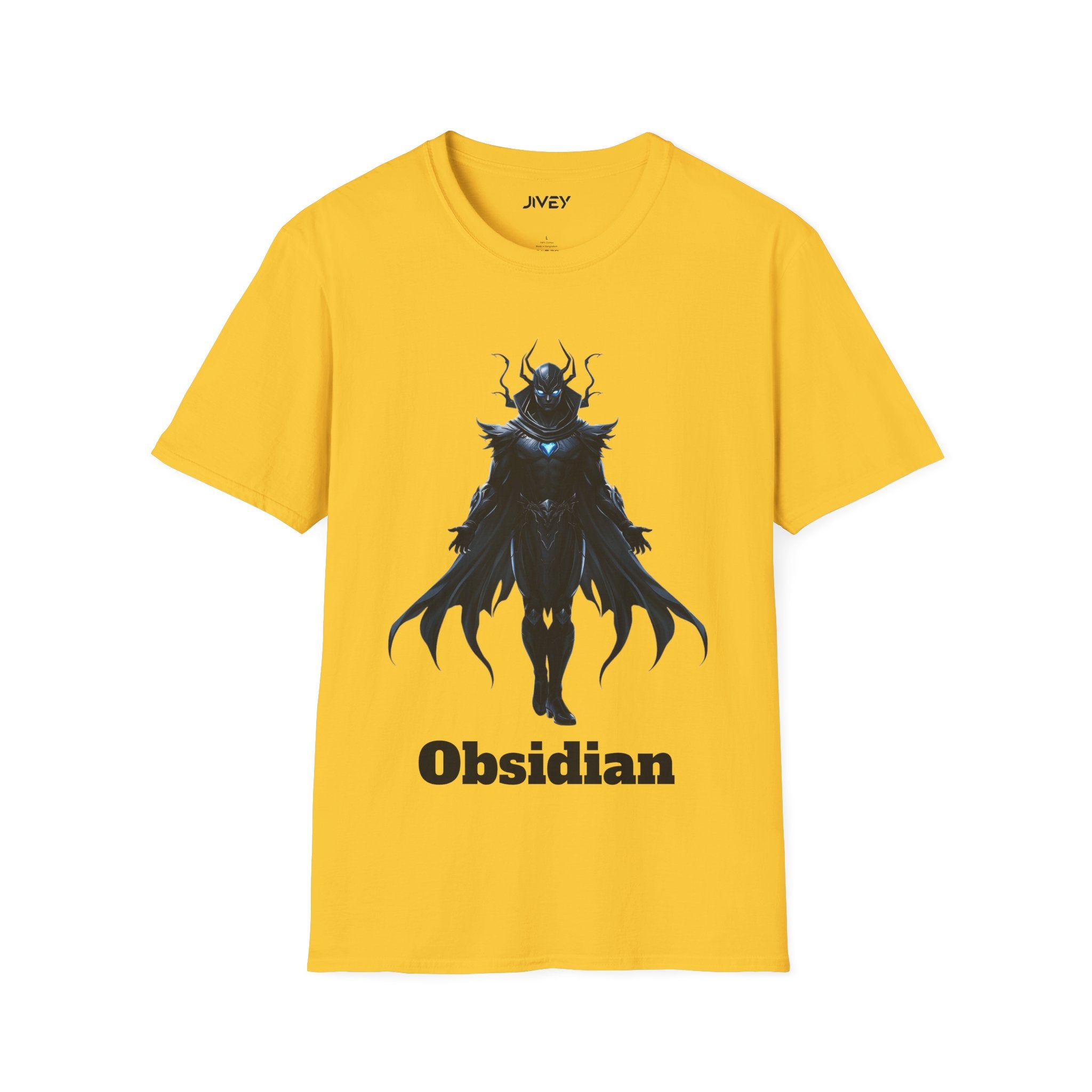 Obsidian Superhero Softstyle Tee