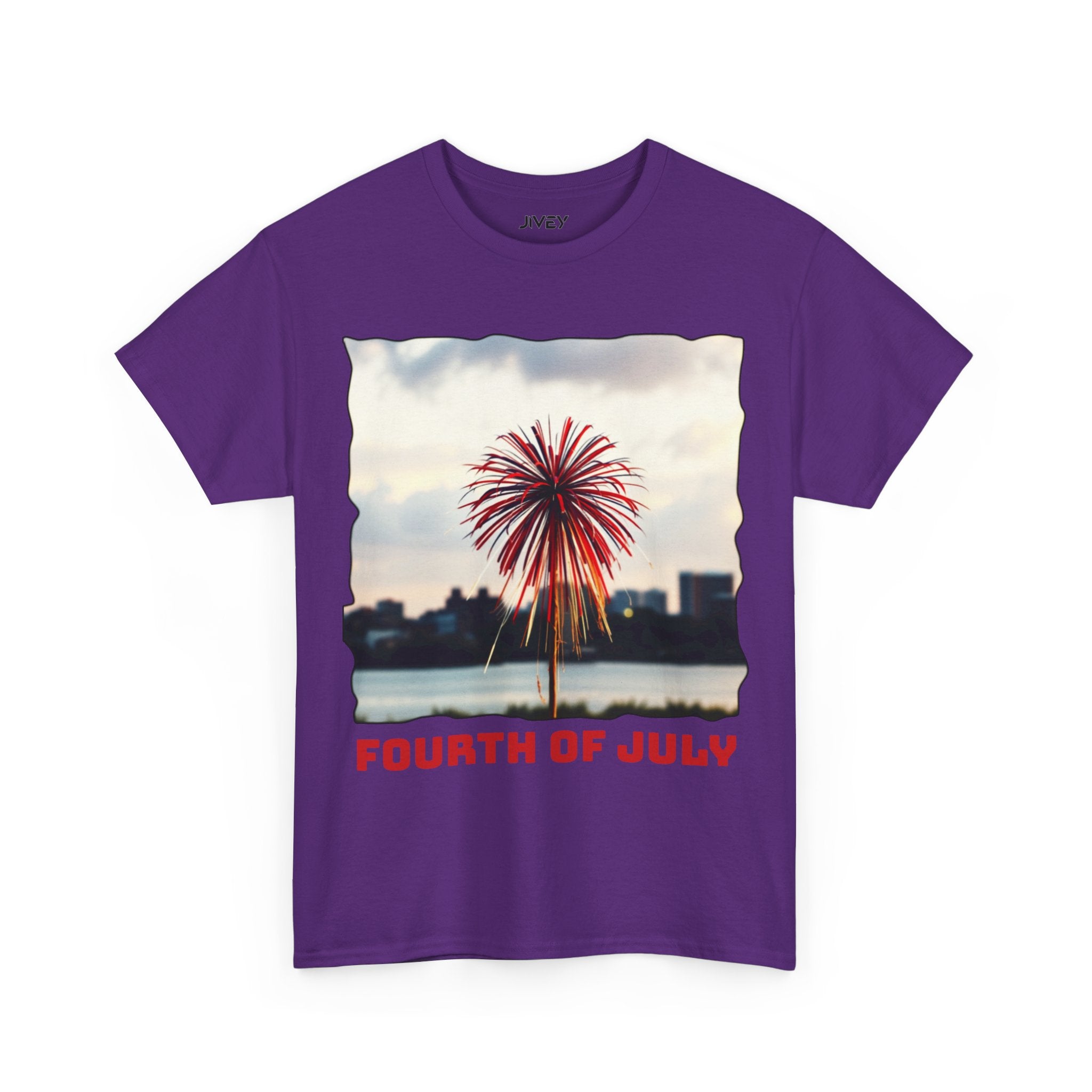 Fourth of July Unisex Heavy Cotton Tee