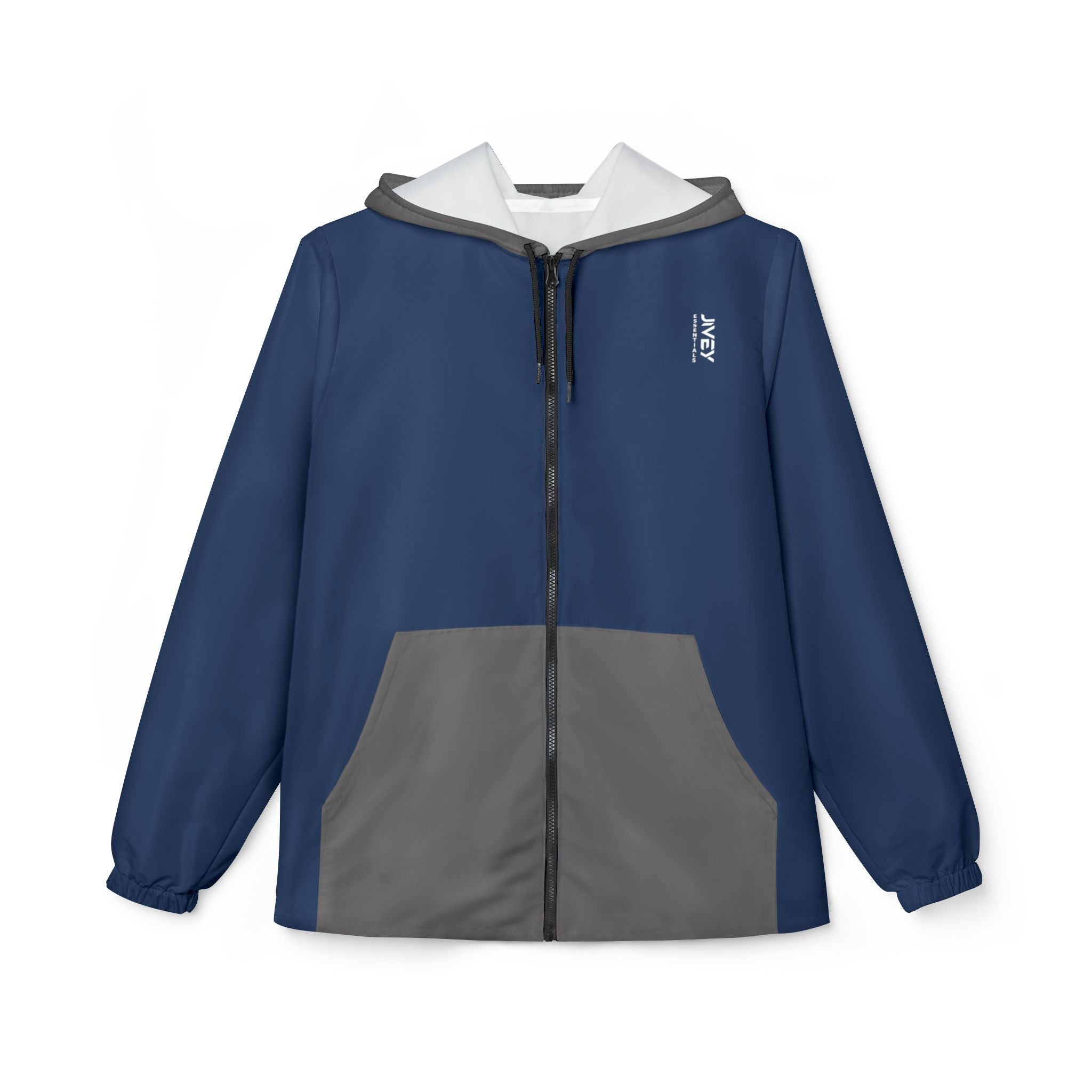 JIVEY Essentials Unisex Light-fabric Windbreaker Marine Jacket