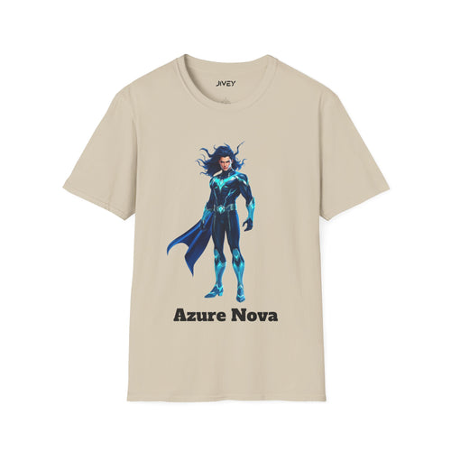 Azure Nova Superhero Softstyle Tee