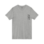 JIVEY Essentials Unisex Jersey Short Sleeve V-Neck Tee