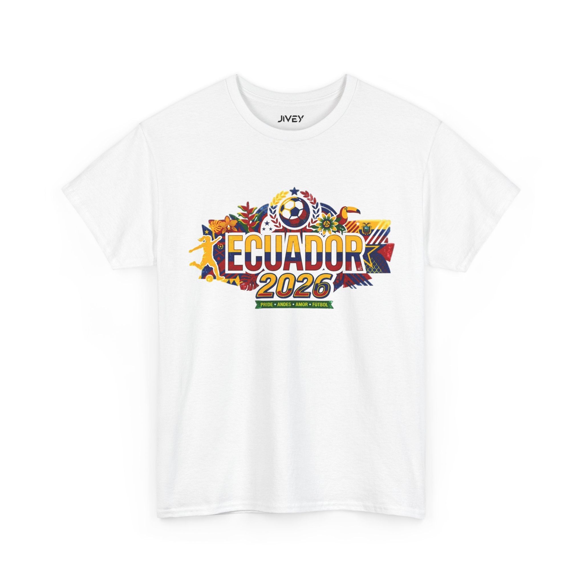 Ecuador Soccer Fan Tee