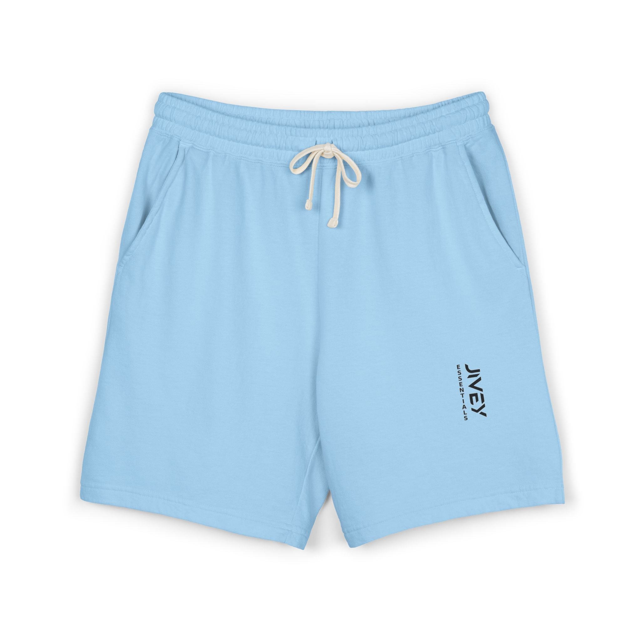 JIVEY Essentials Unisex Garment-Dyed Lightweight Fleece Sweatshort