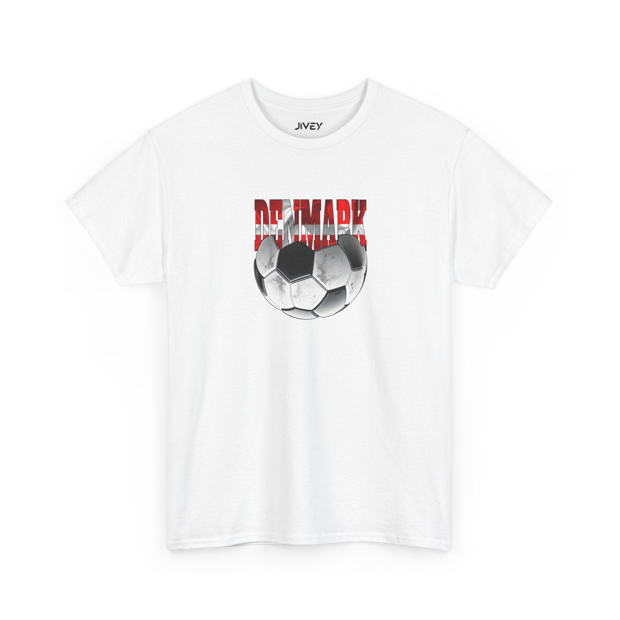 Denmark Soccer Fan Tee