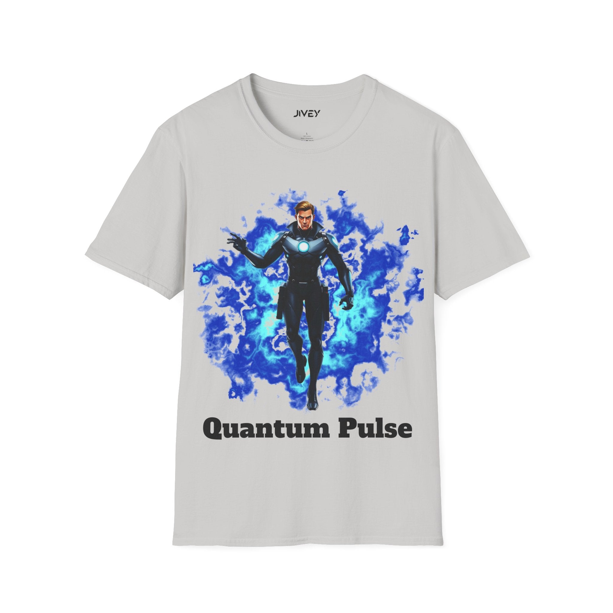 Quantum Pulse Superhero Softstyle Tee