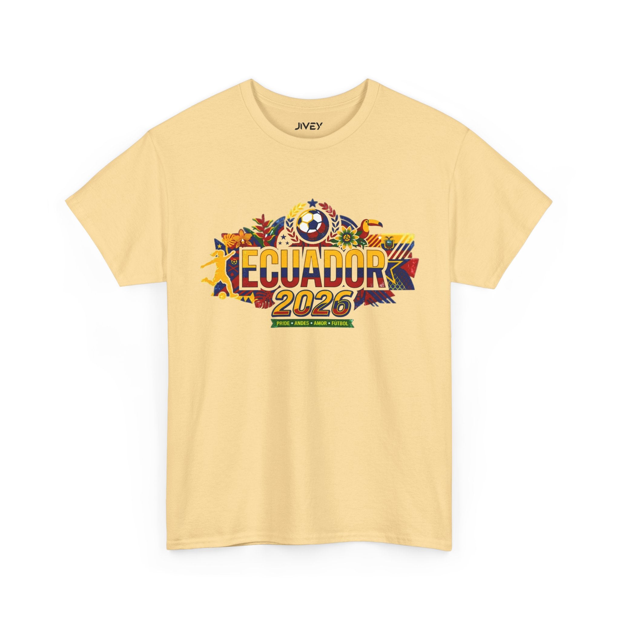 Ecuador Soccer Fan Tee