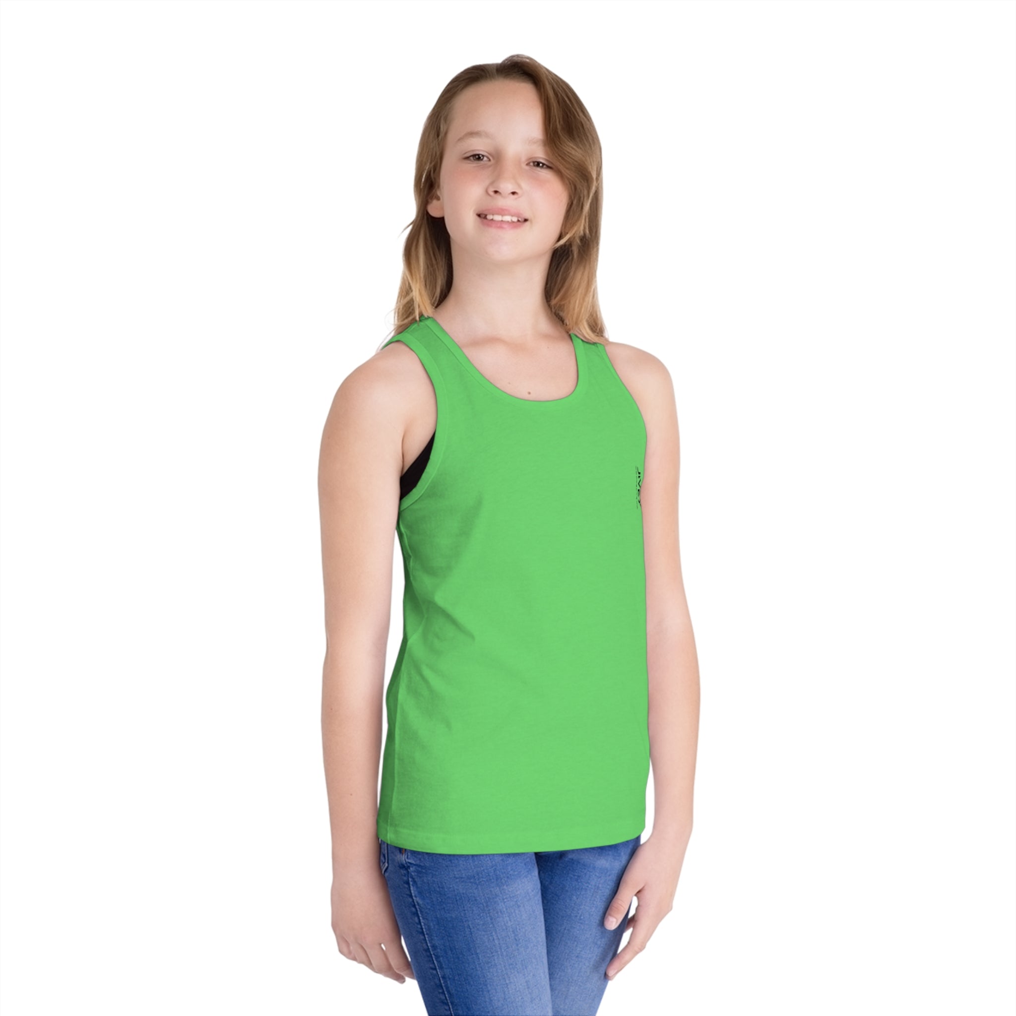 JIVEY Essentials Kids Light-fabric Cotton Jersey Tank Top