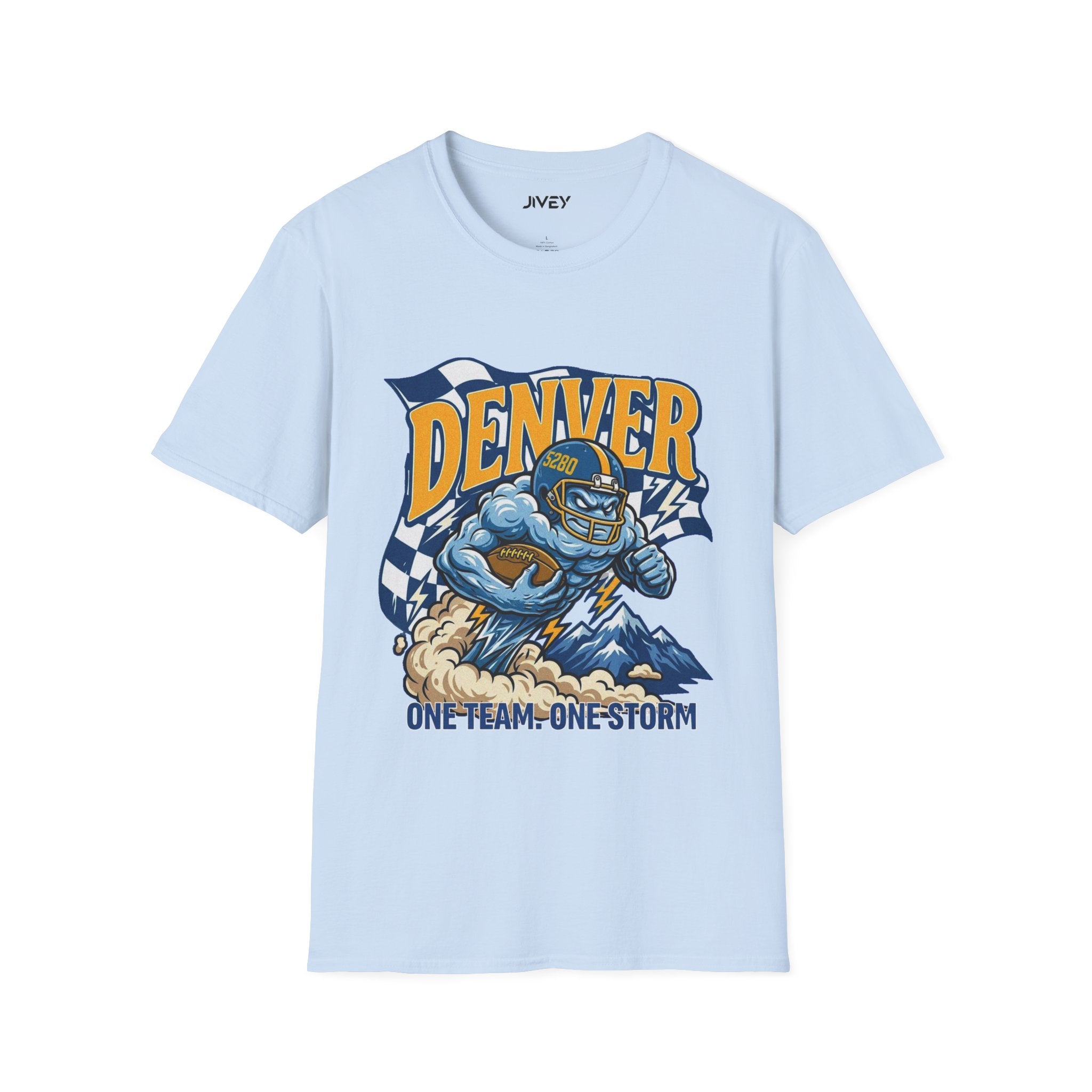 Denver The Storm Football  Tee
