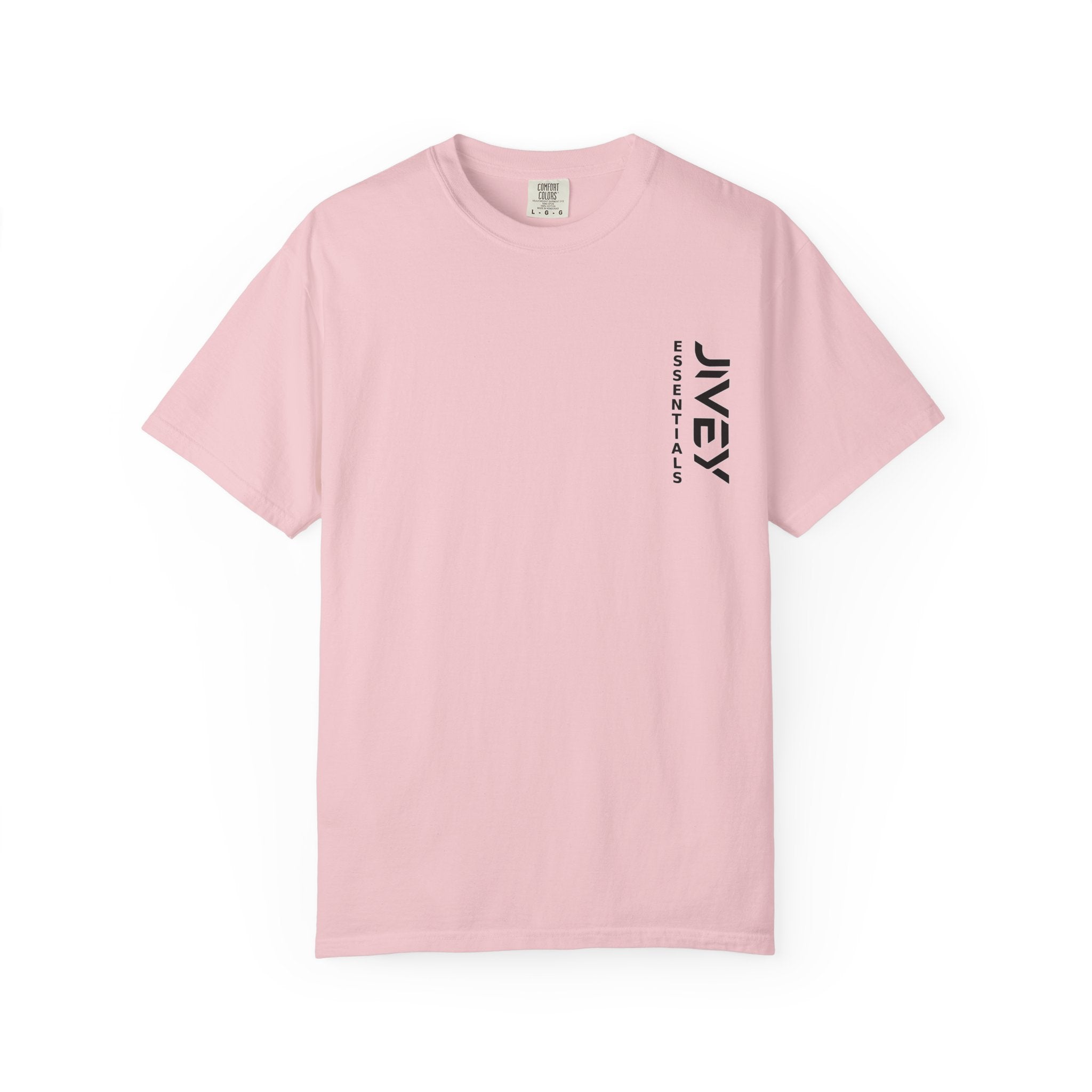 JIVEY Essentials Unisex Garment-Dyed Durable Ring-spun Cotton T-shirt