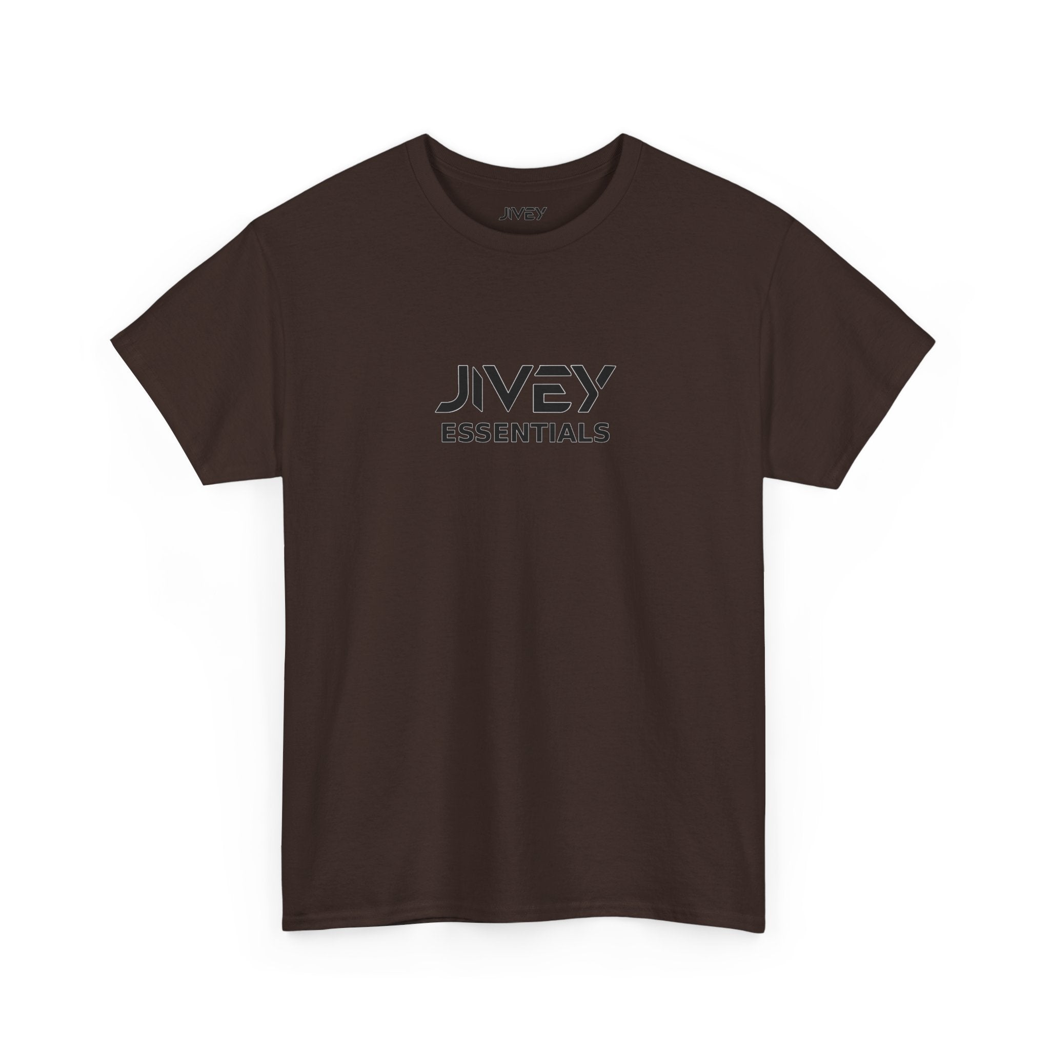 JIVEY Essentials Unisex Heavy Cotton Durable Washable Tee