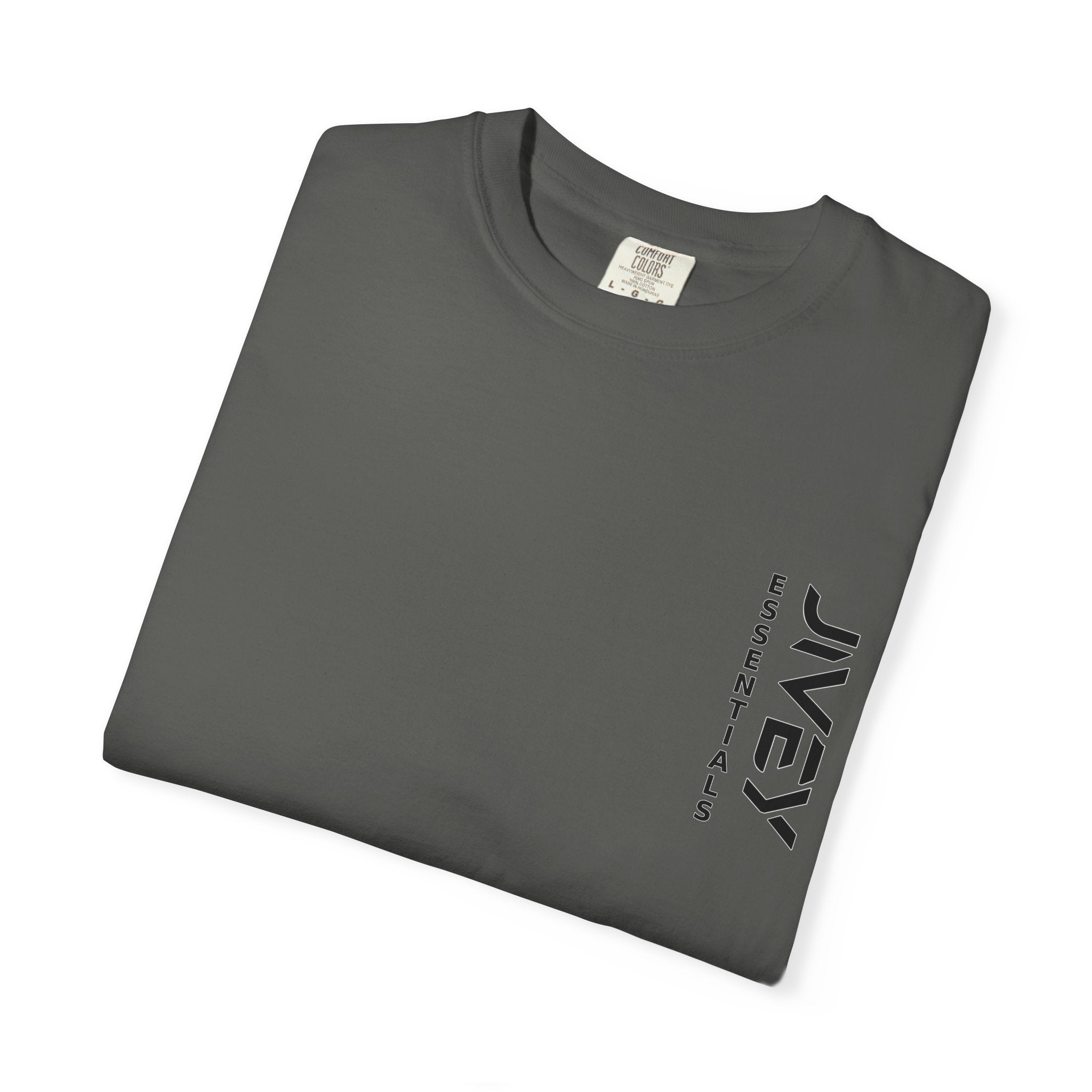 JIVEY Essentials Unisex Garment-Dyed Durable Ring-spun Cotton T-shirt