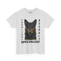 Beloved Pet Portrait Australian Kelpie Dog Heavy Cotton Tee