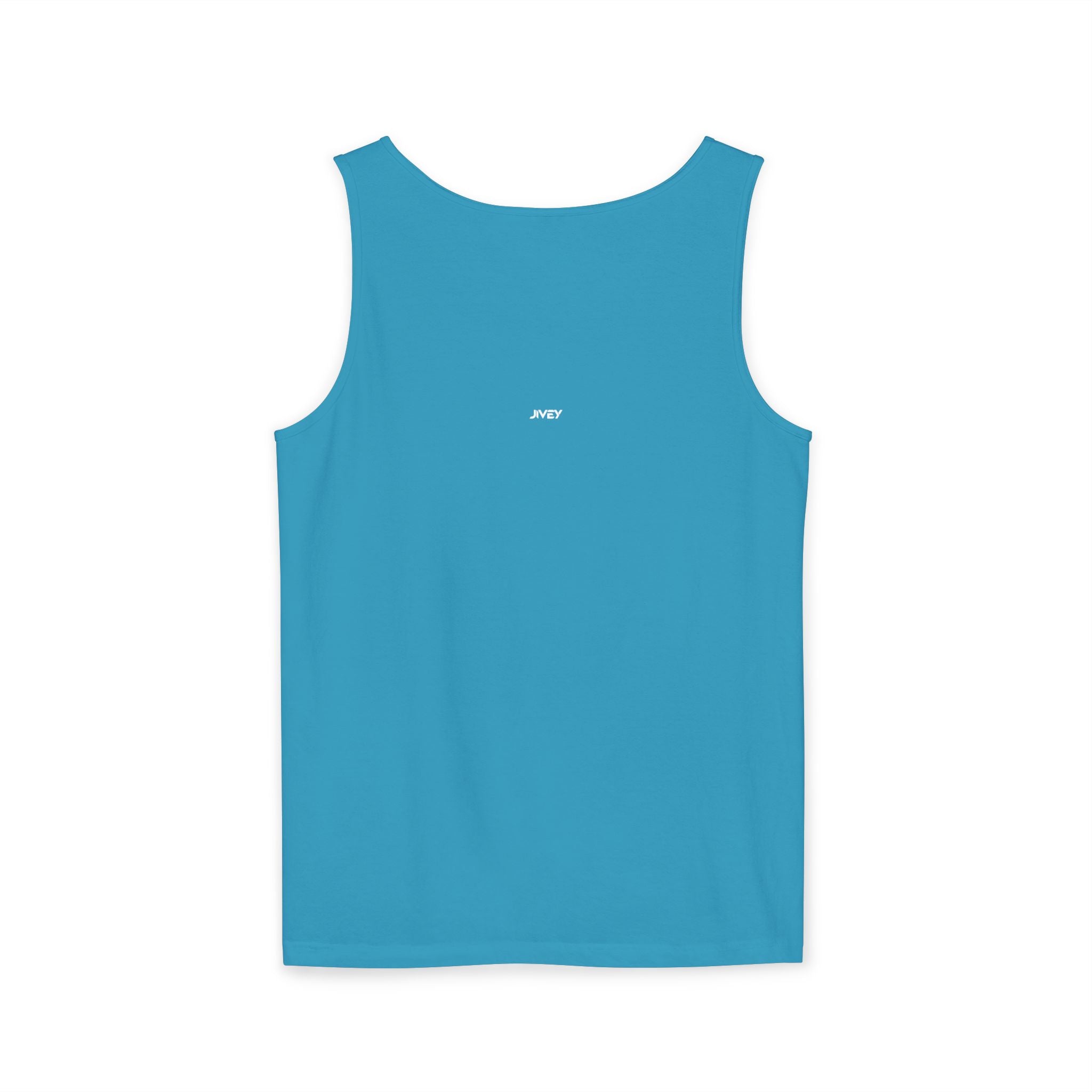 JIVEY Essentials Unisex Relaxed-fit Dark Garment-Dyed Tank Top