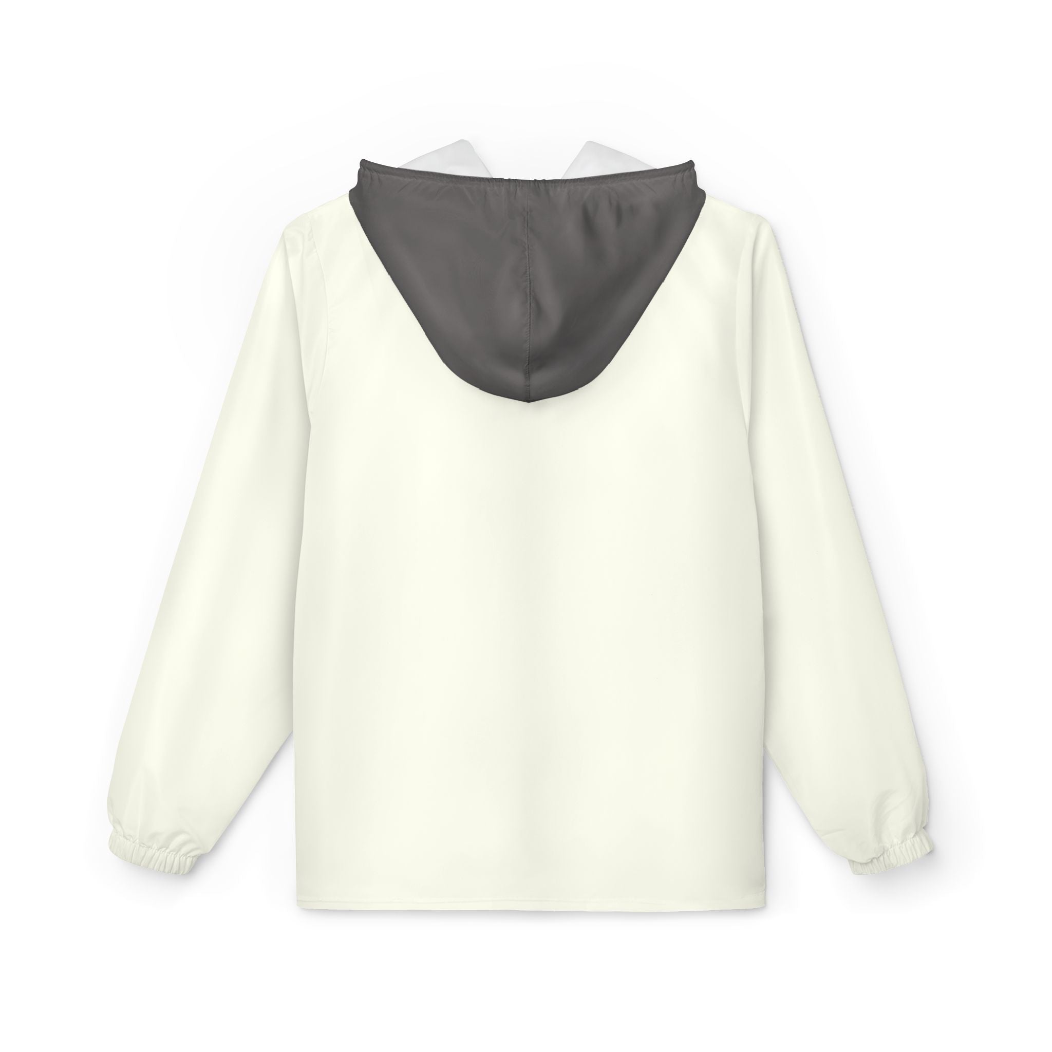 JIVEY Essentials Unisex Light-fabric Windbreaker Ivory Cream Jacket