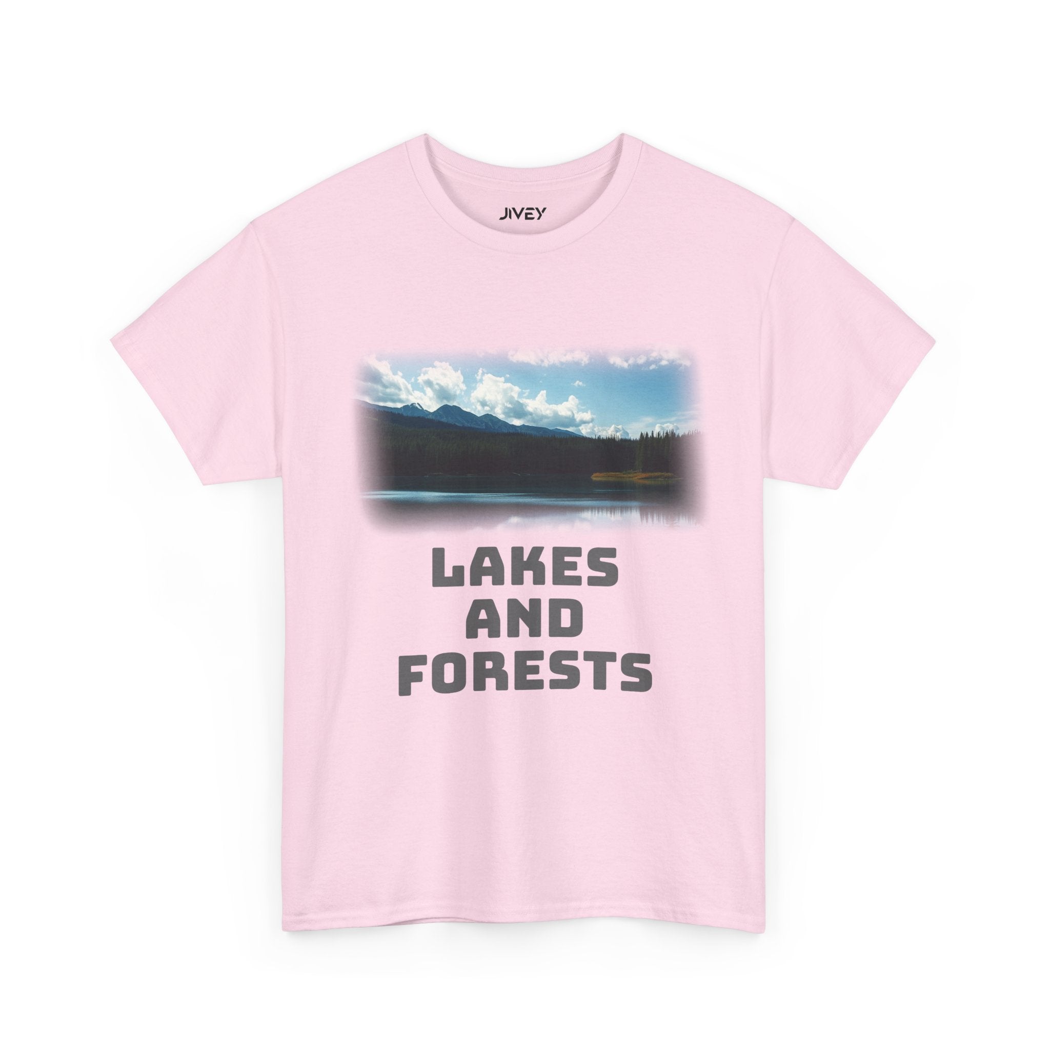 Land of Lakes and Forests Unisex Heavy Cotton Tee