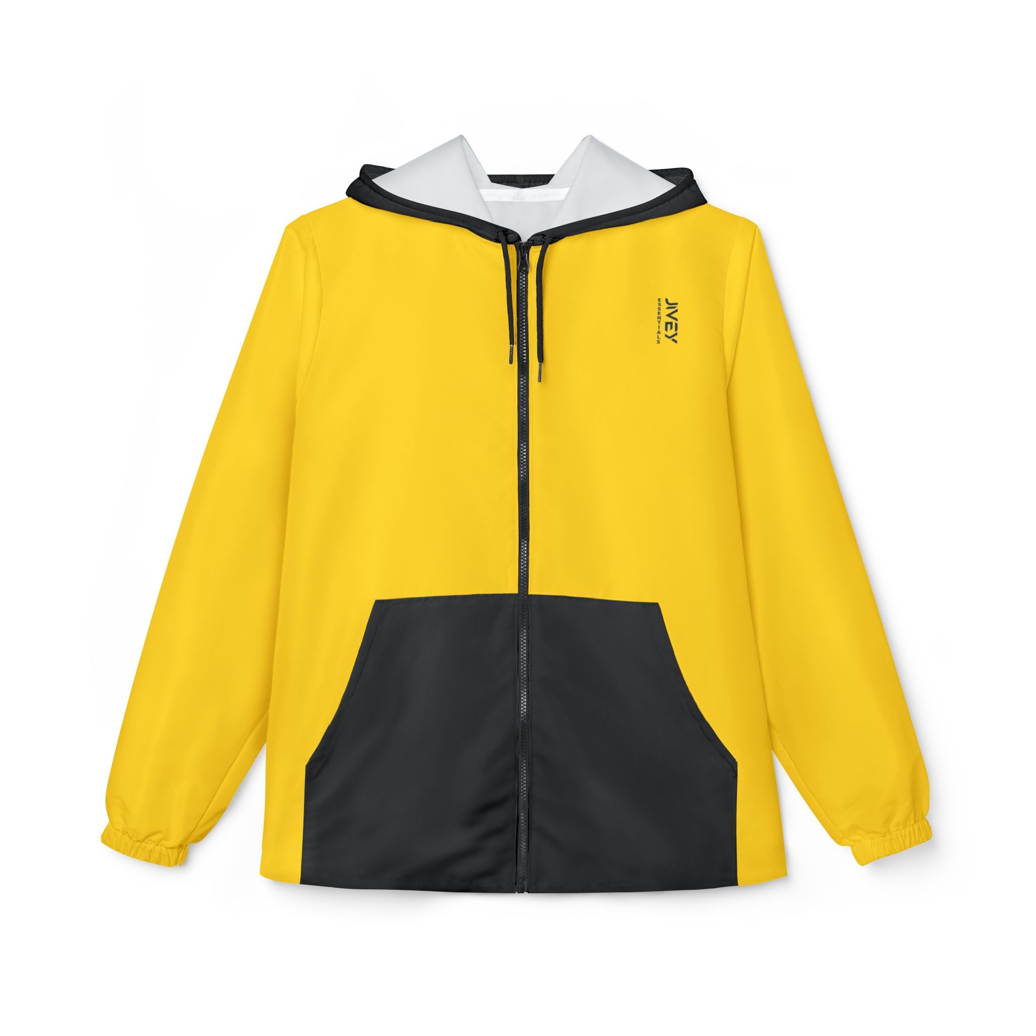 JIVEY Essentials Unisex Light-fabric Windbreaker Gold Jacket