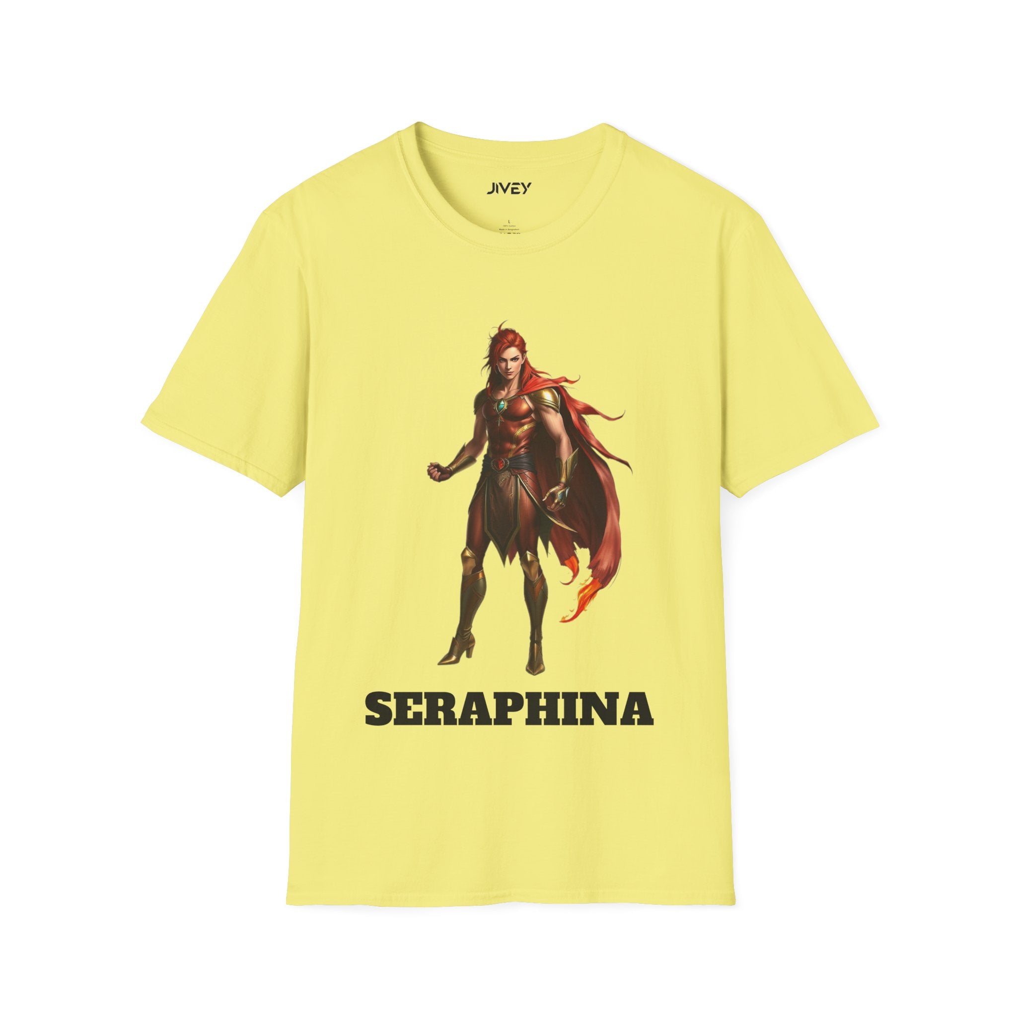 Seraphina (The Fiery One) Superhero Softstyle Tee