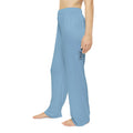 JIVEY Essentials Women's Light-fabric Brushed Poly Columbia Blue Pajama Pants
