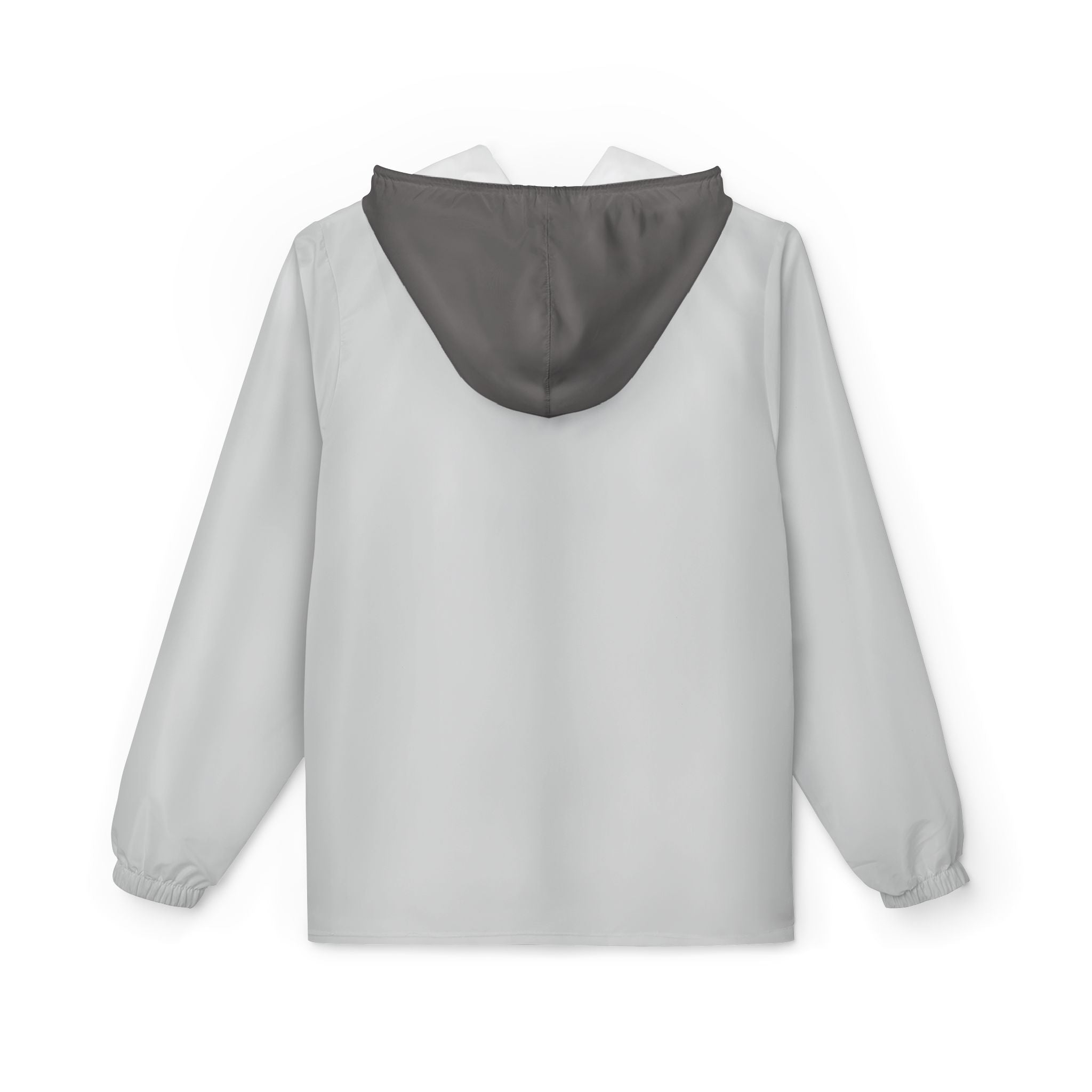 JIVEY Essentials Unisex Light-fabric Windbreaker Grey Jacket
