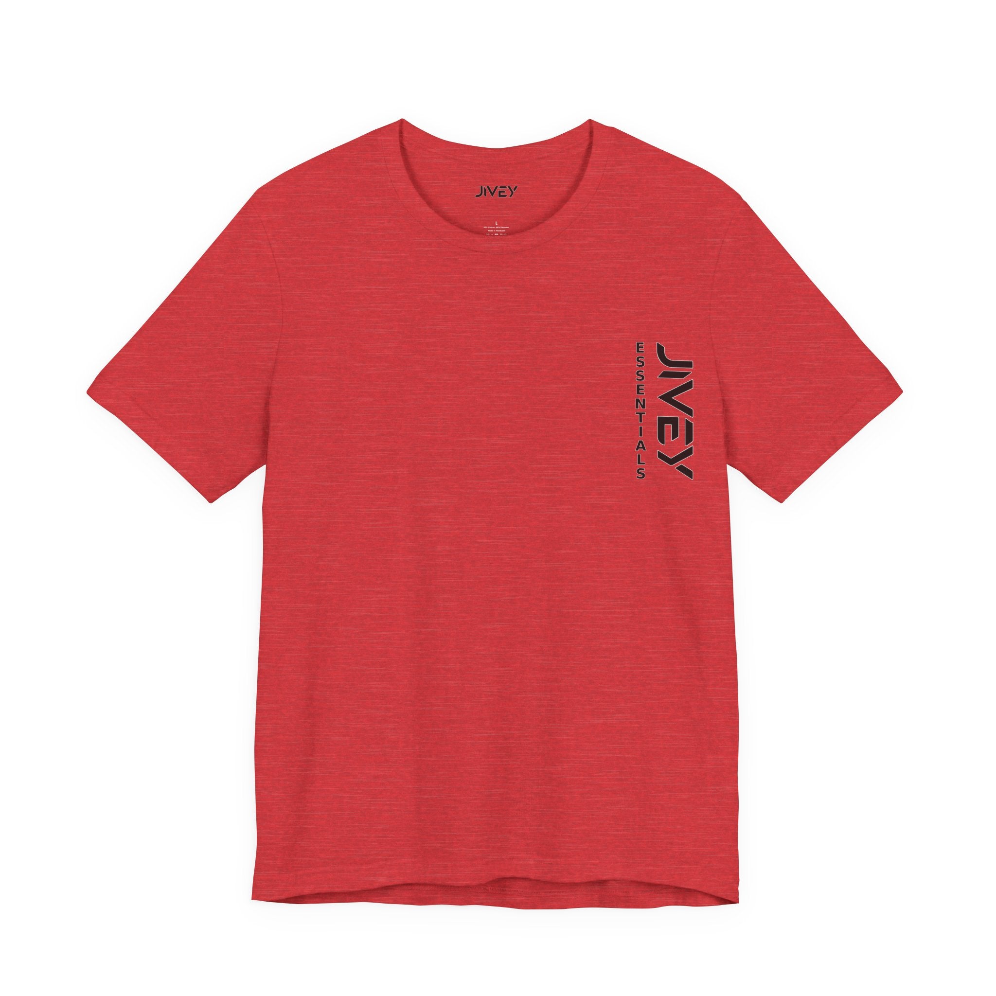 JIVEY Essentials Unisex Jersey Short Sleeve Soft Cotton Tee