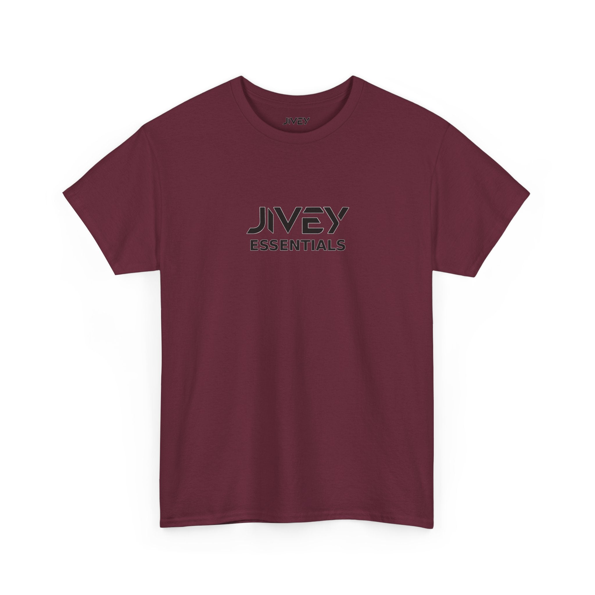 JIVEY Essentials Unisex Heavy Cotton Durable Washable Tee
