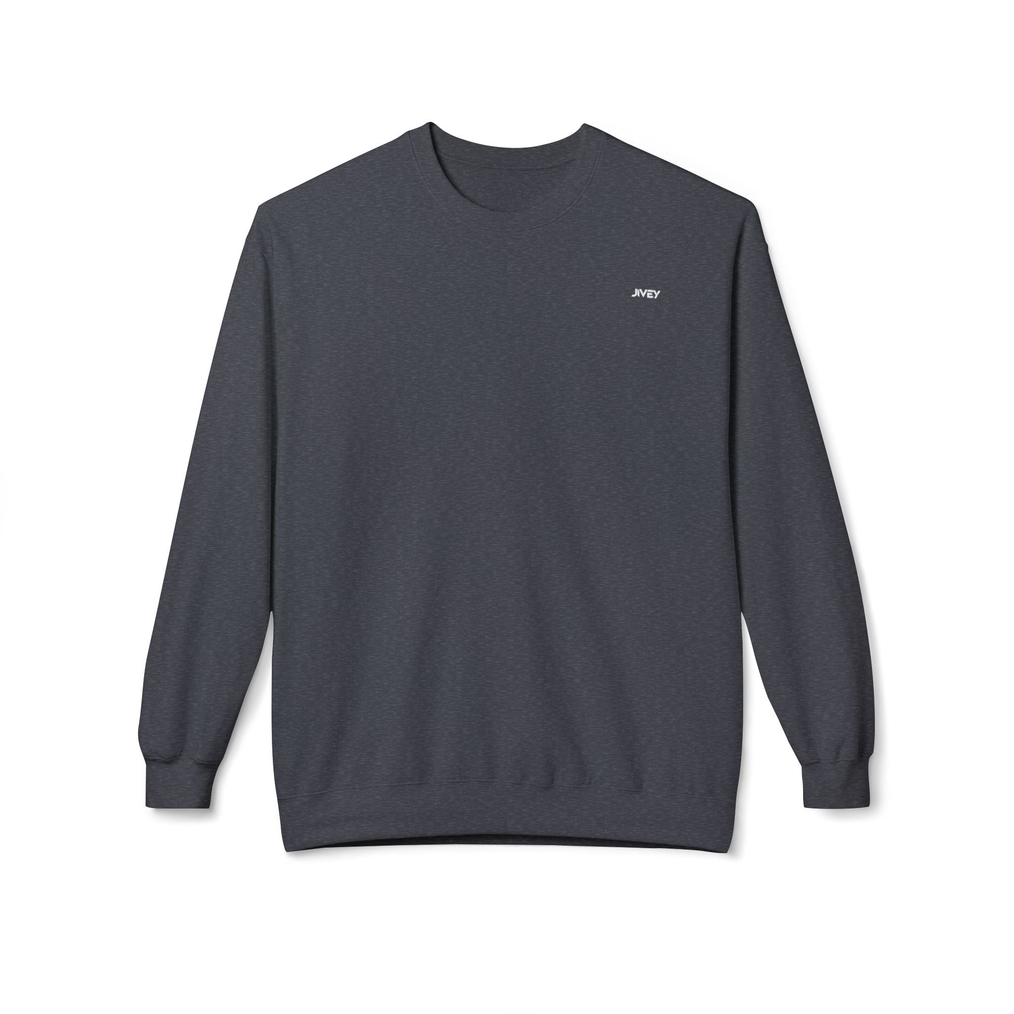 JIVEY Essentials Unisex Midweight Softstyle Fleece Crewneck Sweatshirt