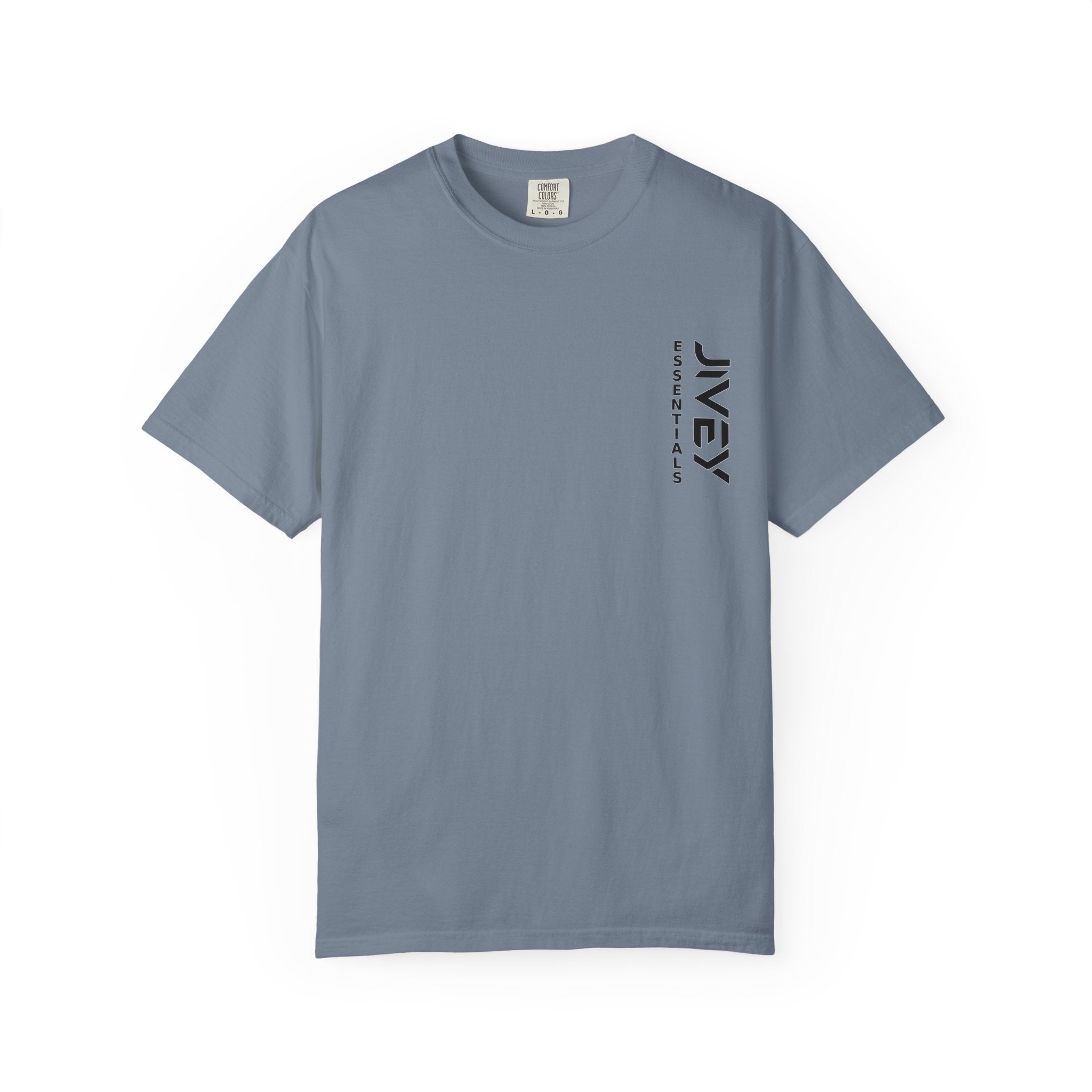 JIVEY Essentials Unisex Garment-Dyed Durable Ring-spun Cotton T-shirt