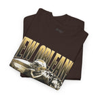 New Orleans End Zone Football Dark Tones T-shirt